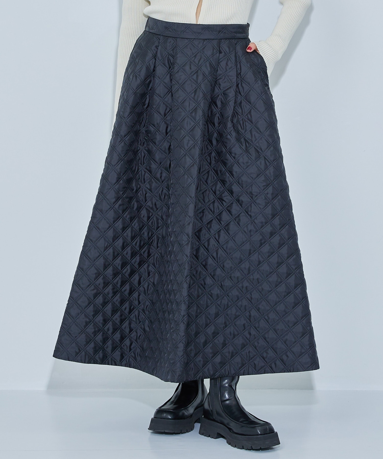 Quilting Flare Skirt