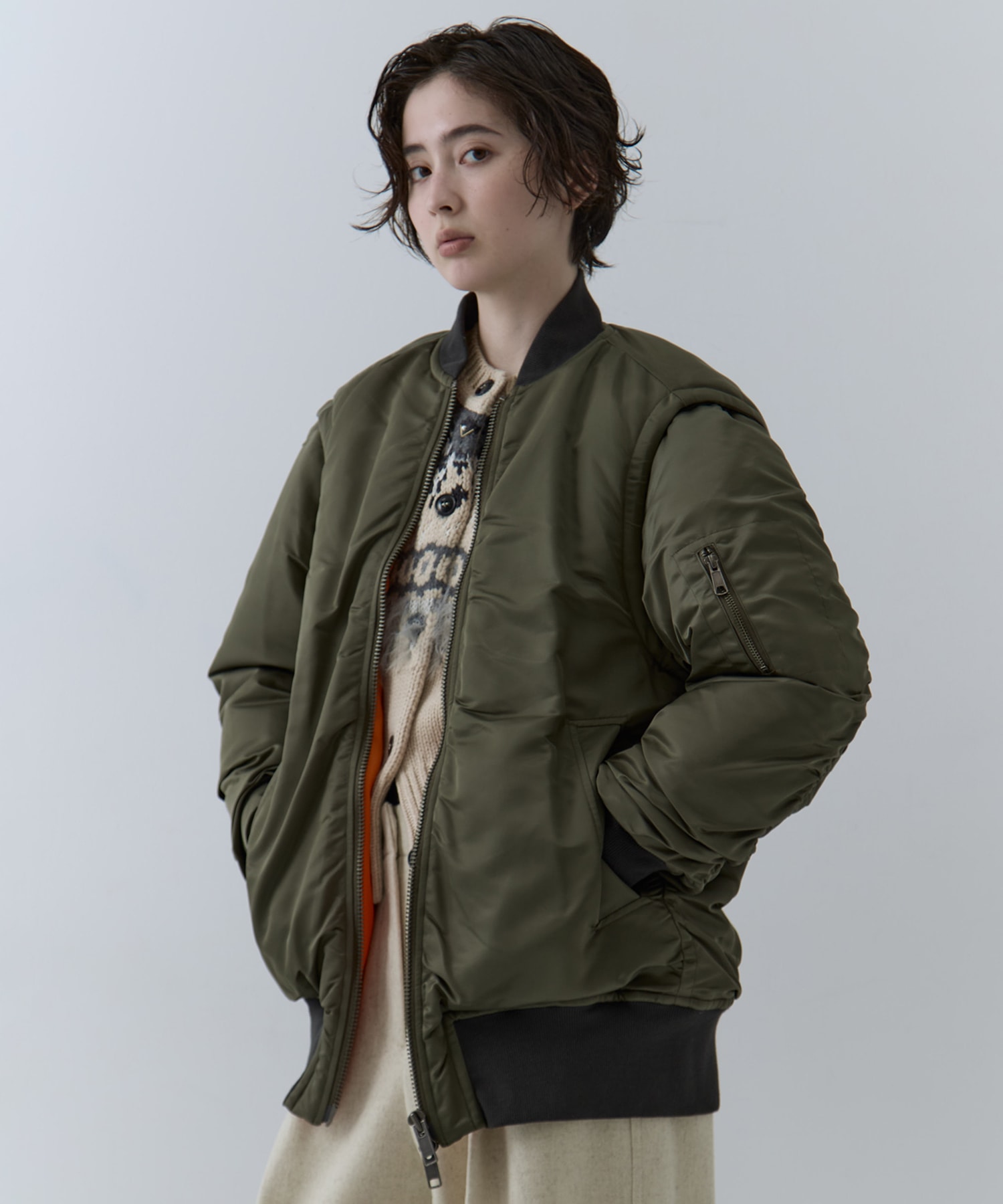 Padded Bomber Jacket