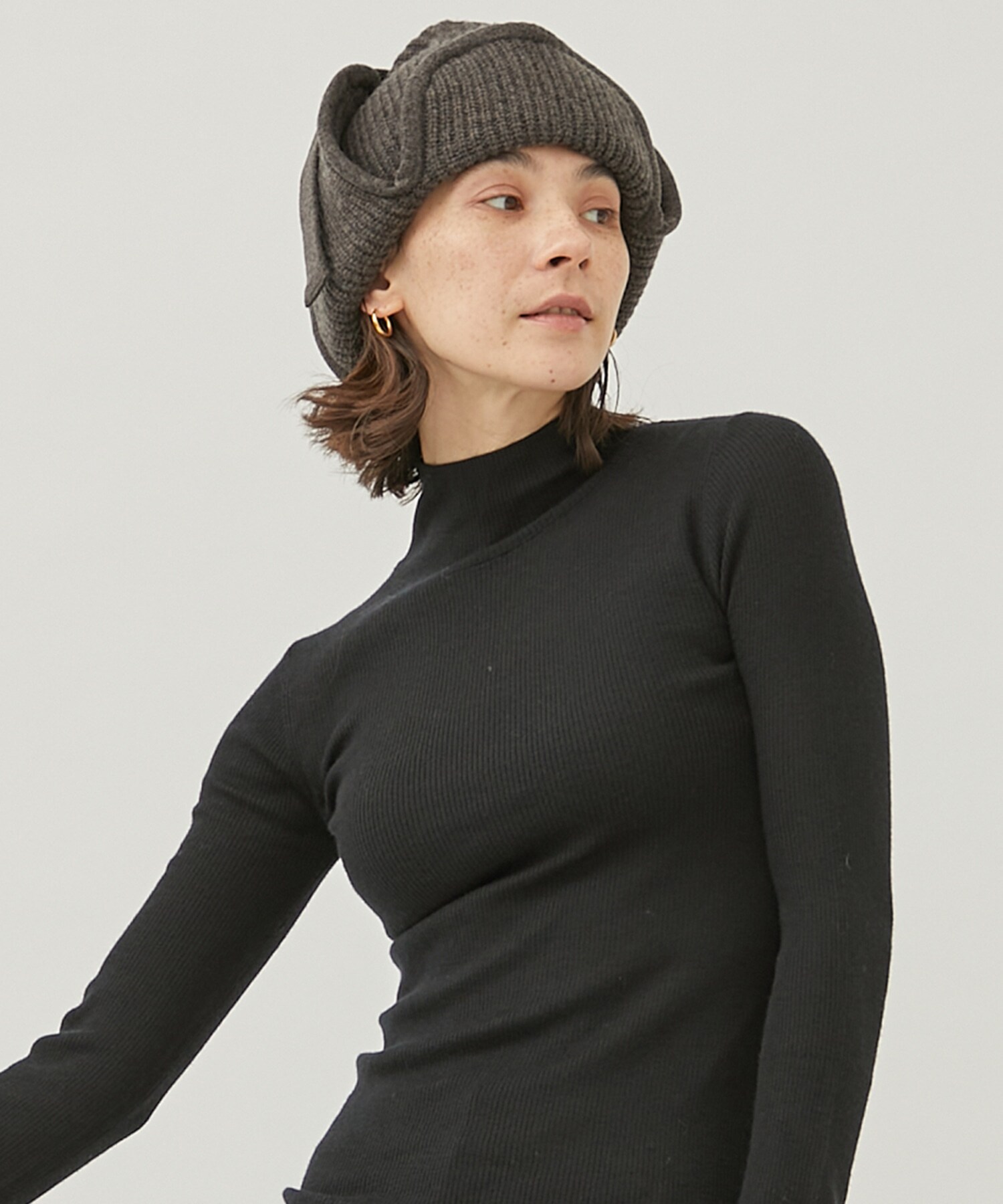 ear cover knit cap