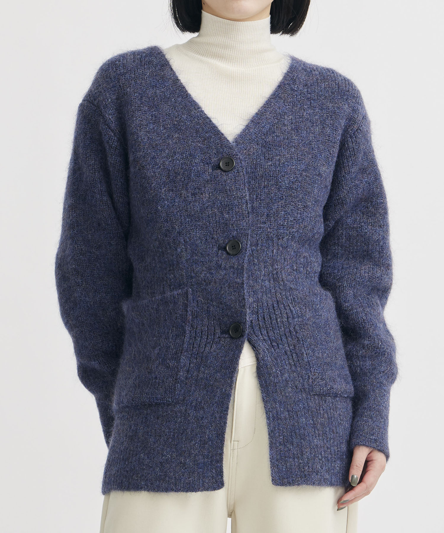 別注GRADIATION MOHAIR CARDIGAN