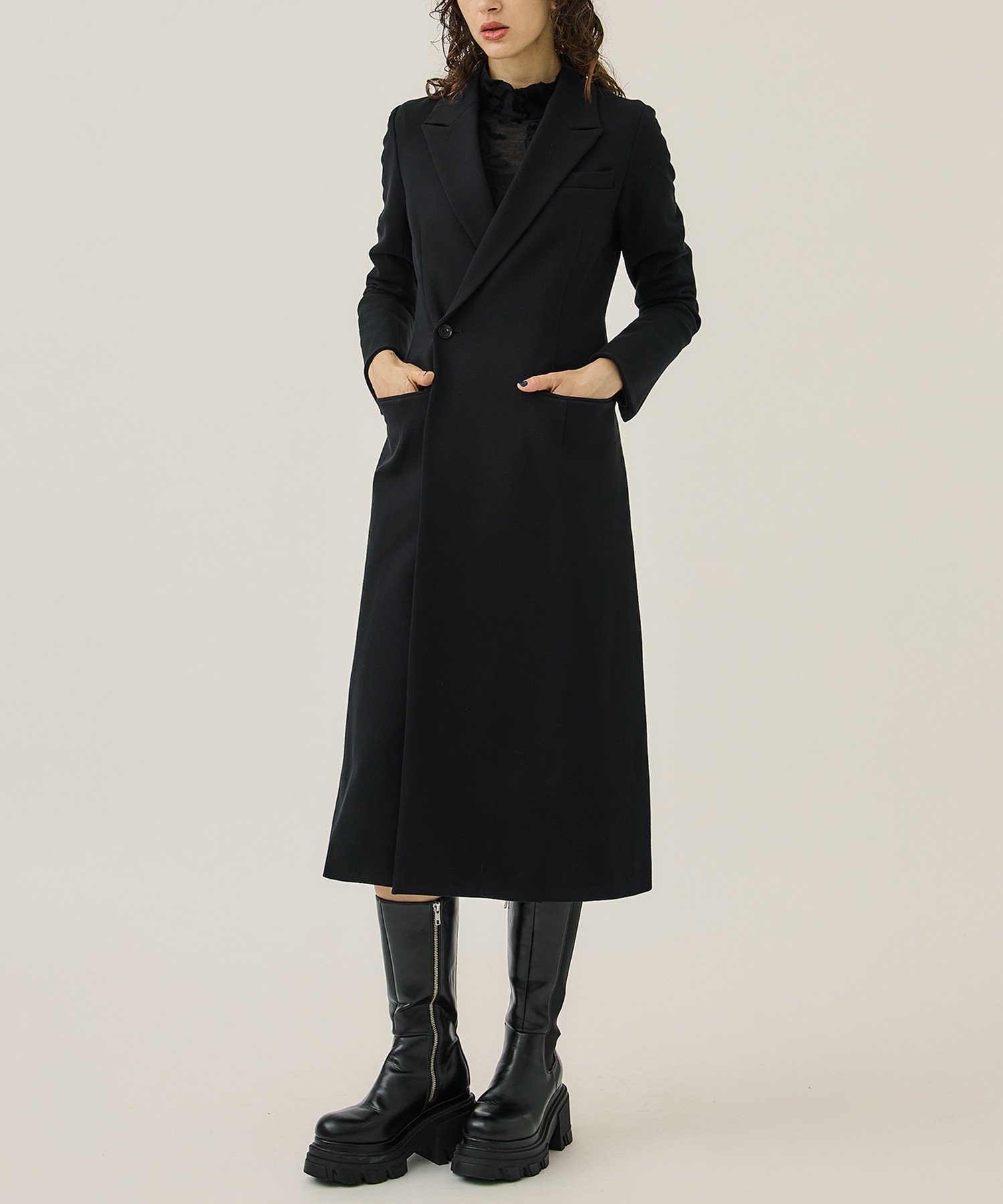 希少:bijuly コートROUNDED LADY LONG COATビジュリー