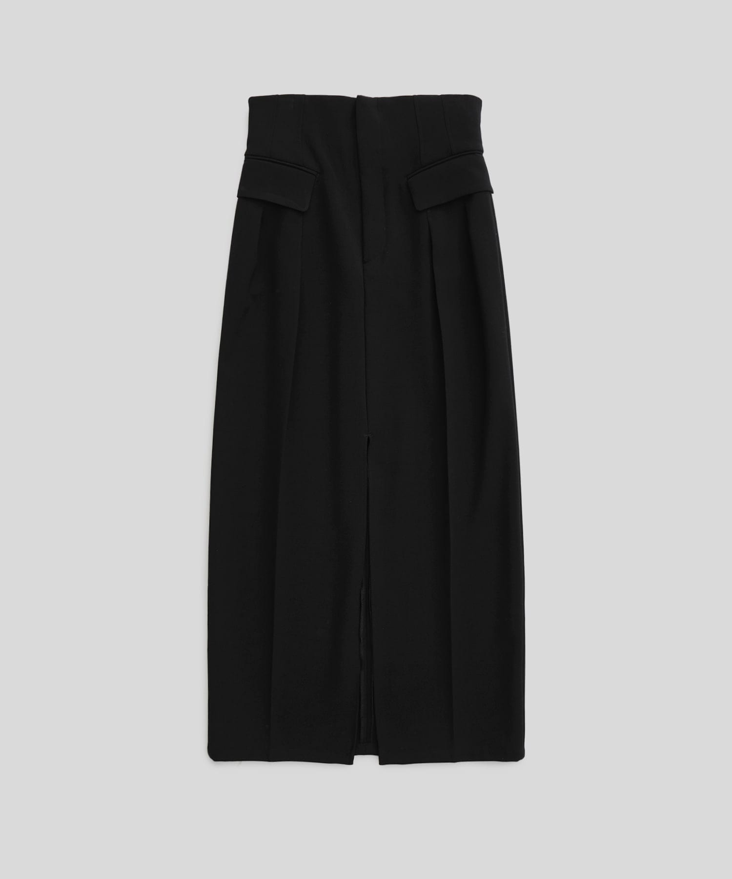High Waist Tailored Skirt