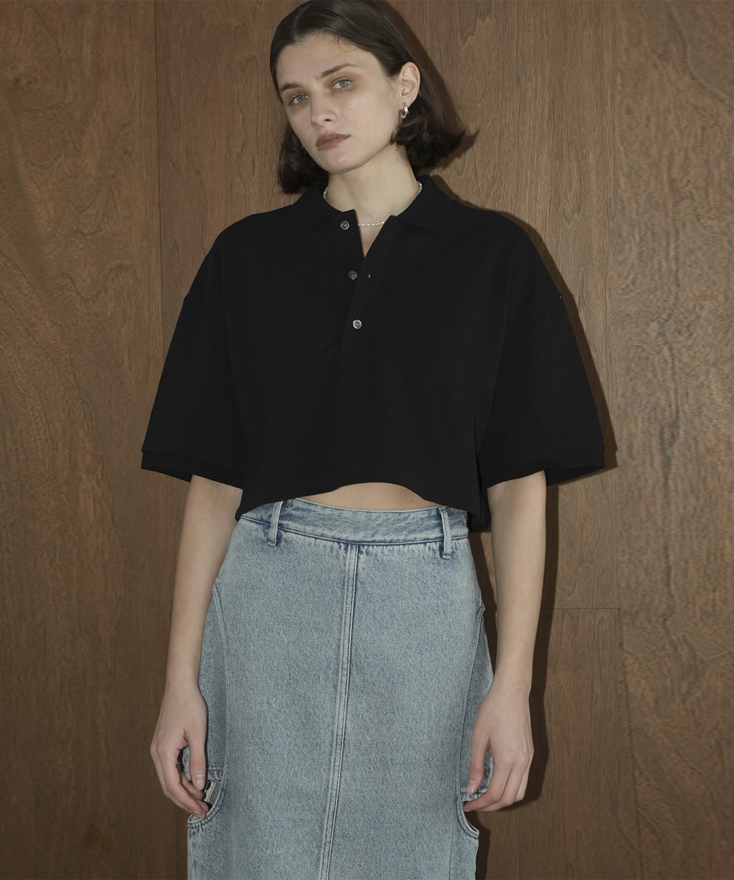 CROPPED POLO TOPS