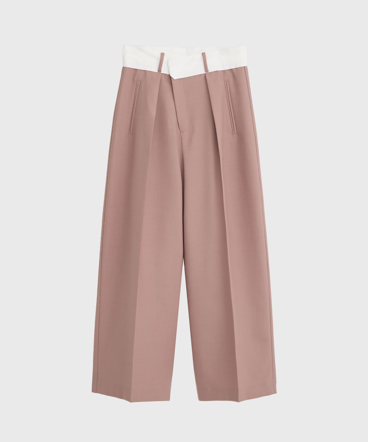 Asymmetric Front Trousers