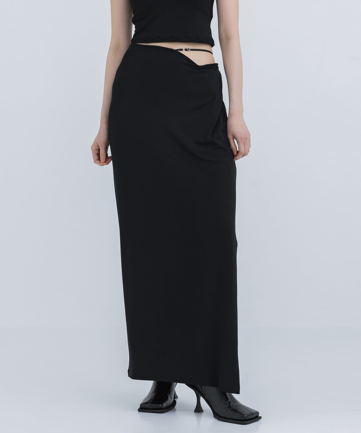 Collagen Strappy Maxi Skirt