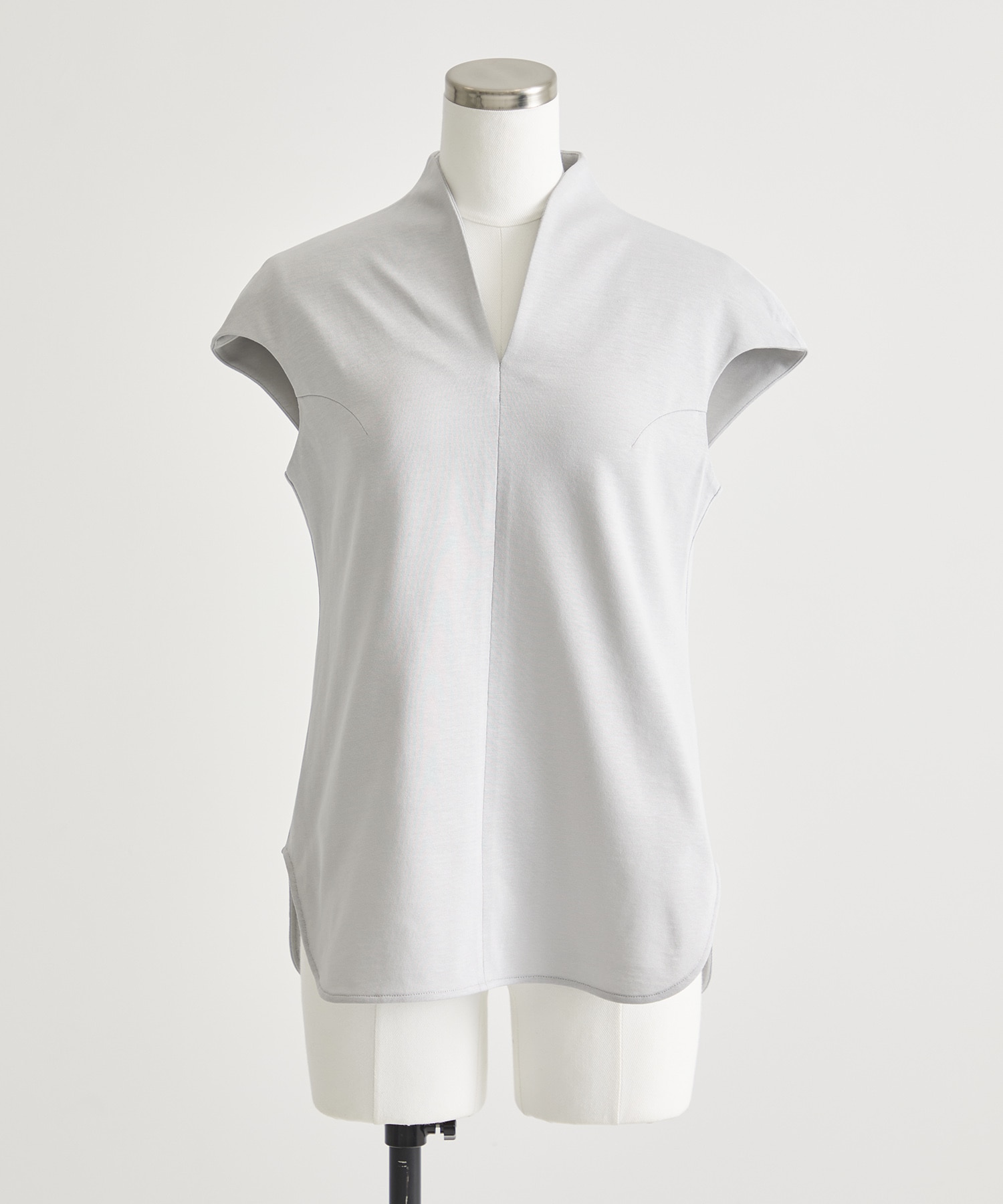 Cotton Jersey French Sleeve Top