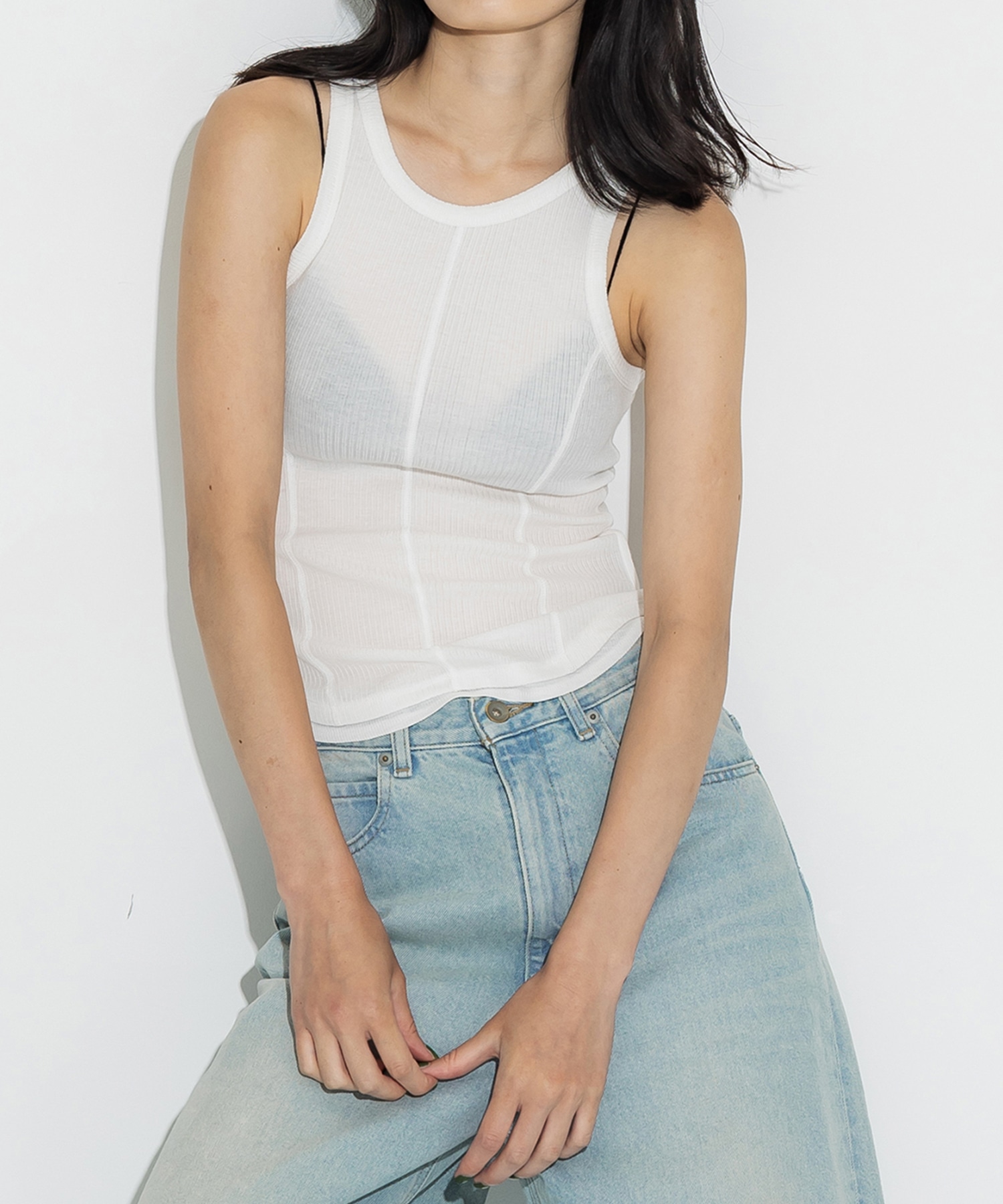 Cashmere Silk Wool Tanktop