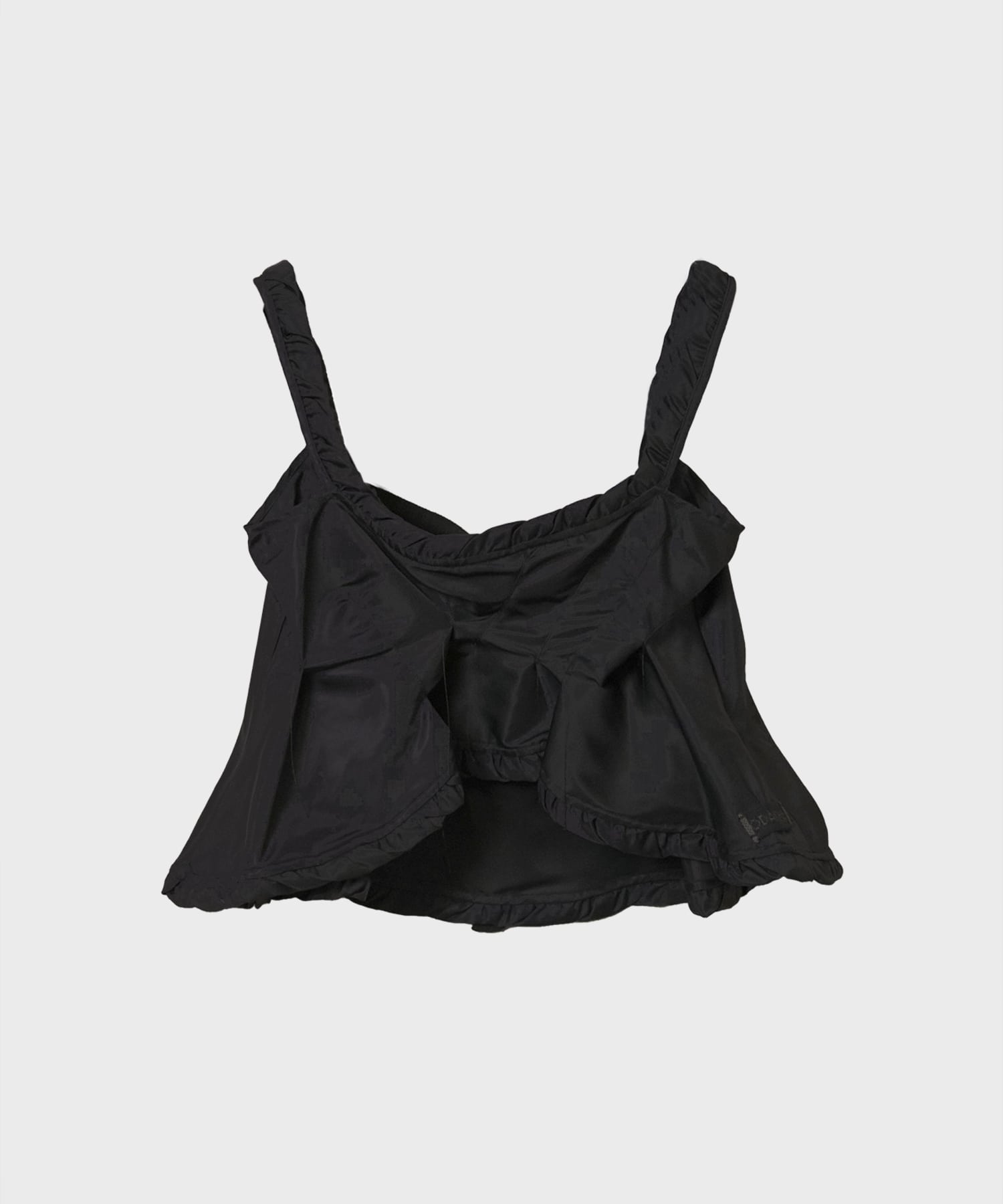 flared MA-1 bustier