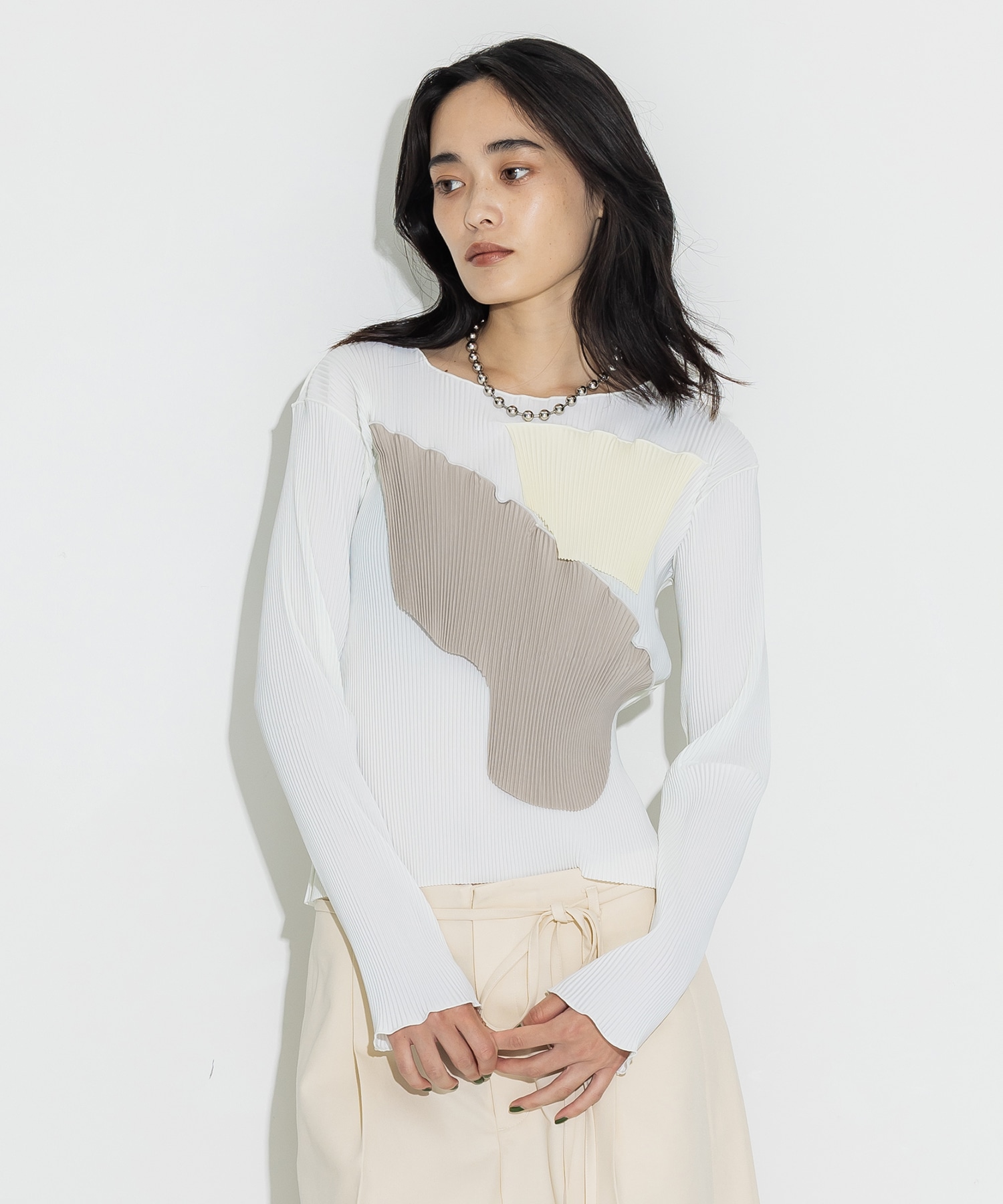 TODO WAVE LONG-SLEEVE TOP