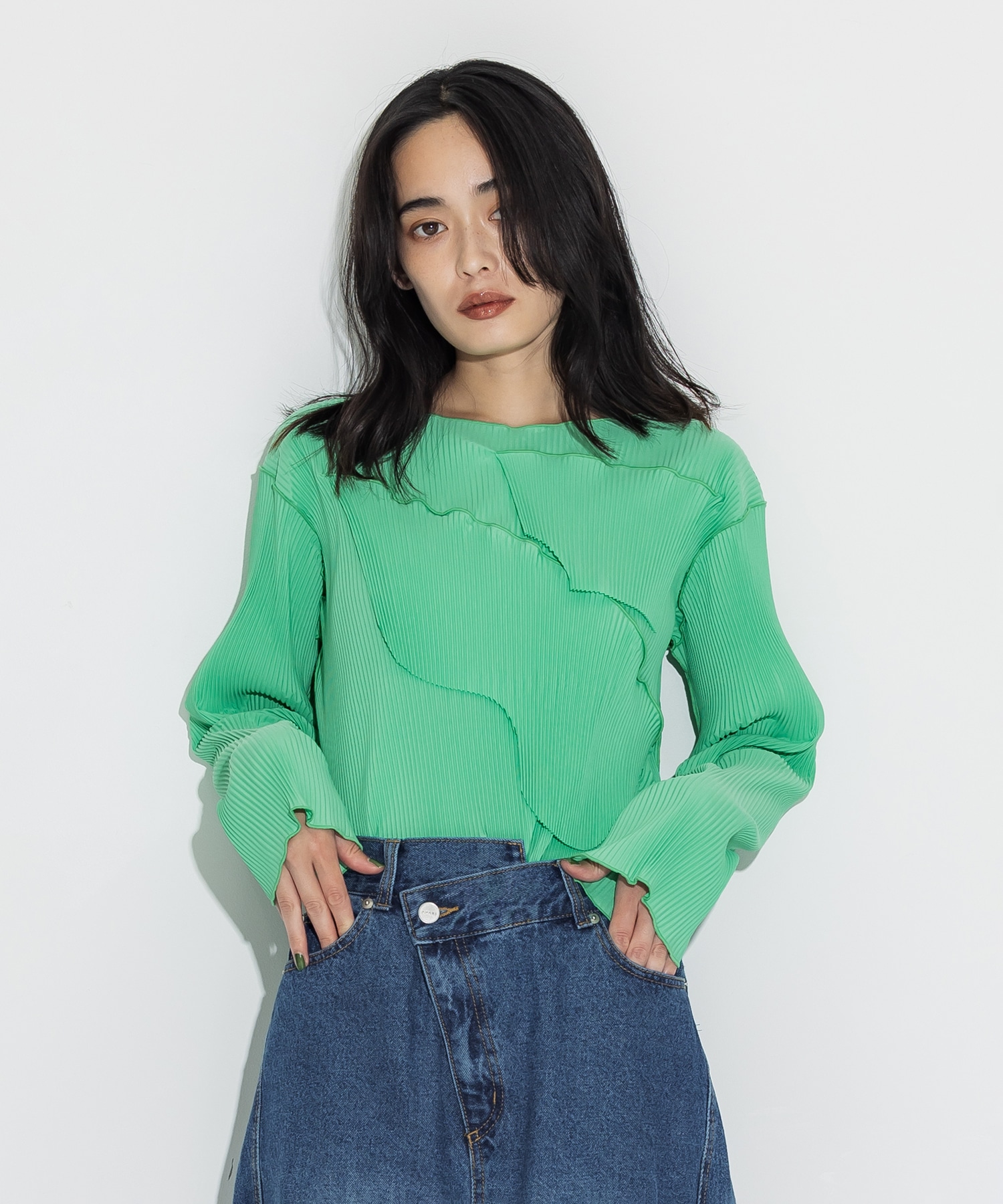 TODO WAVE LONG-SLEEVE TOP