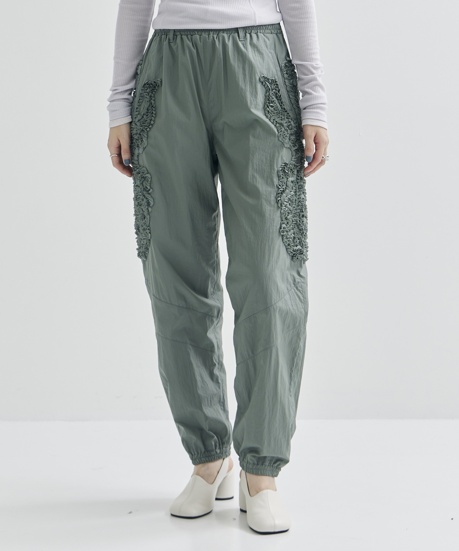 EMBROIDERY PANTS