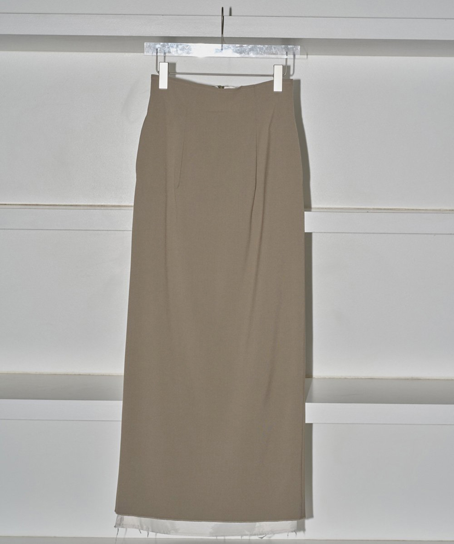 Cutoff Pencil Skirt