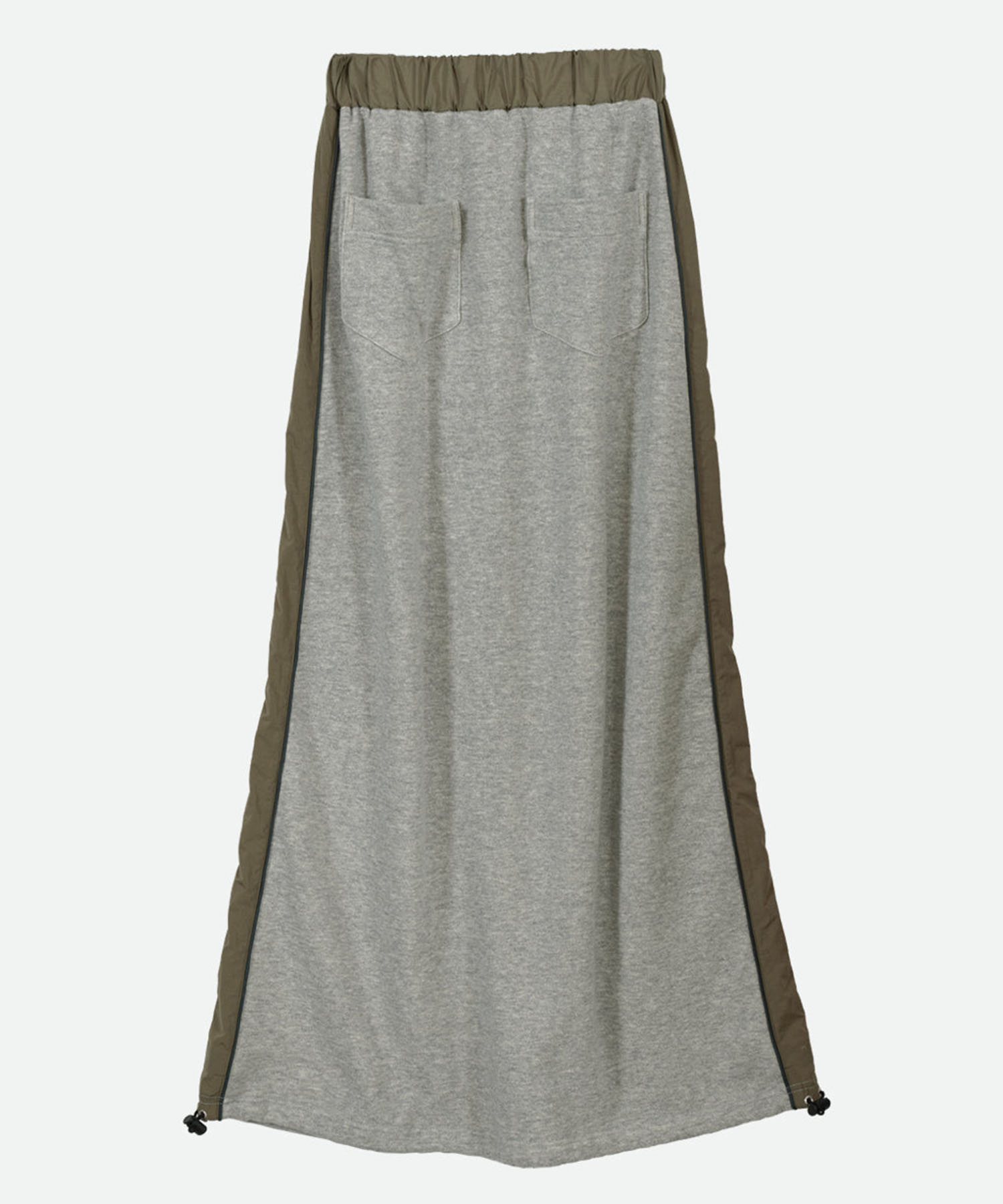 SWEAT DOCKING LINE SKIRT