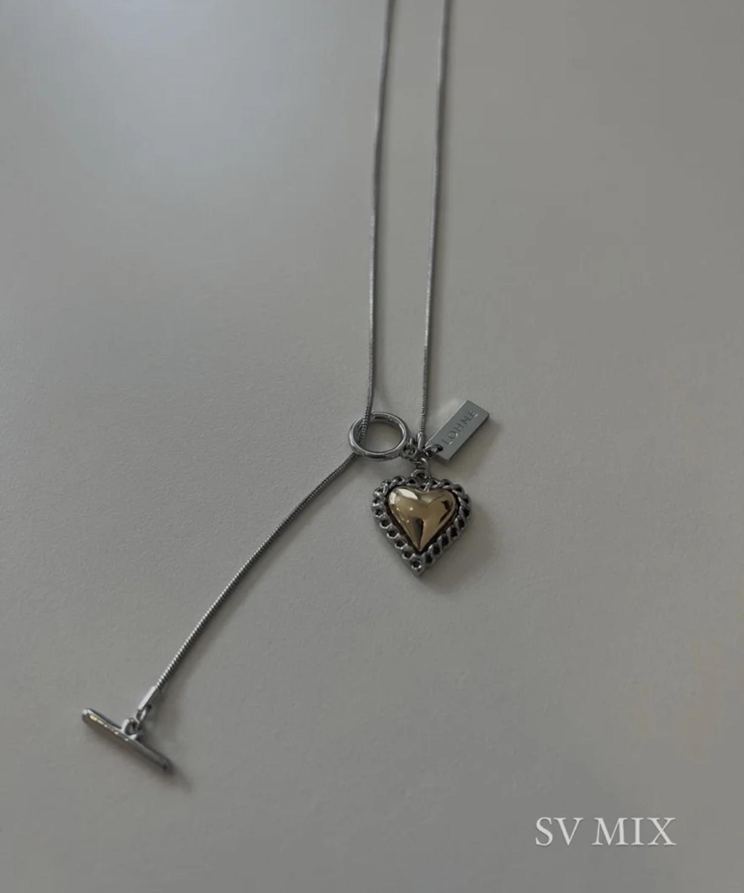 Heart Snake Chain Necklace