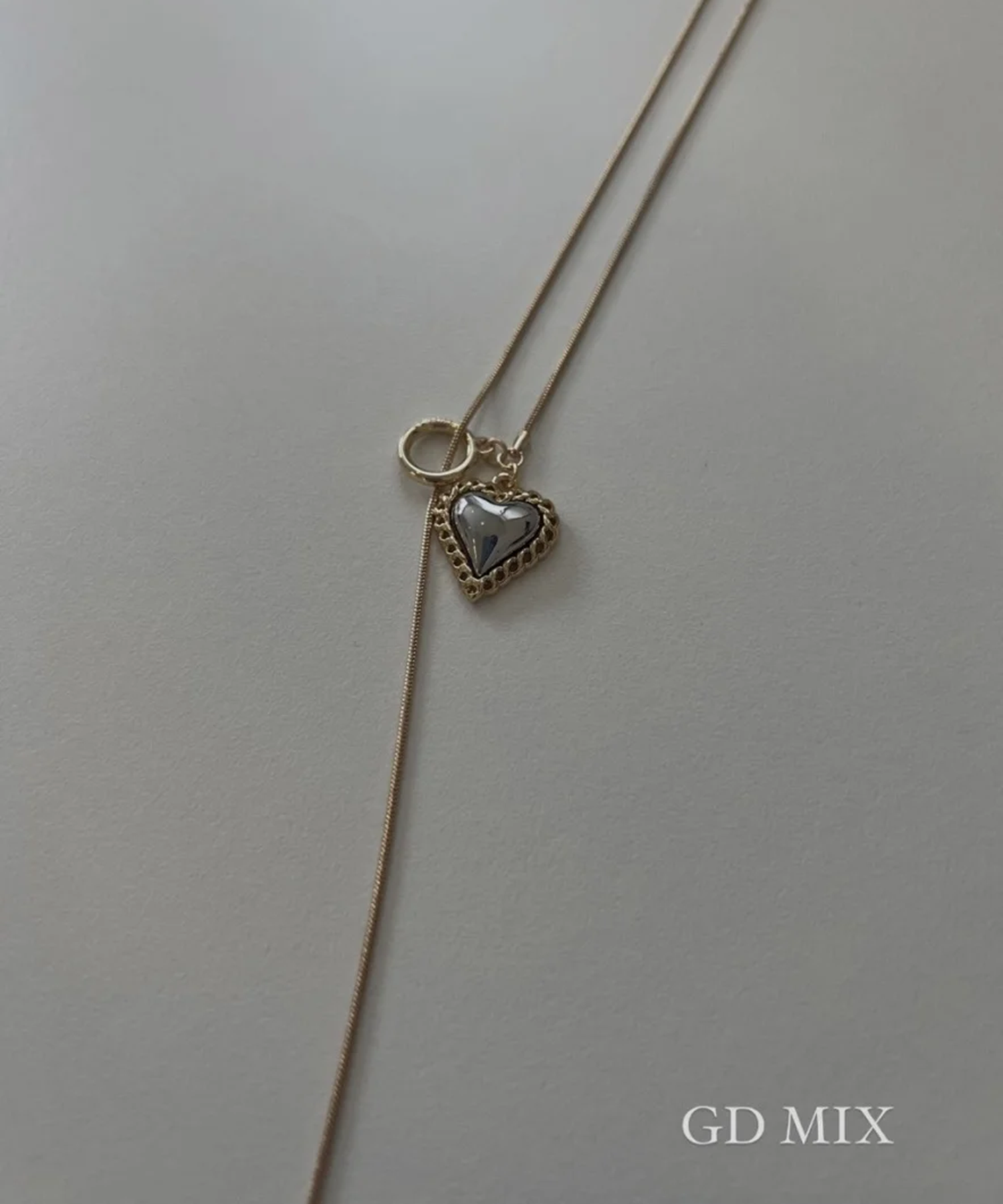 Heart Snake Chain Necklace