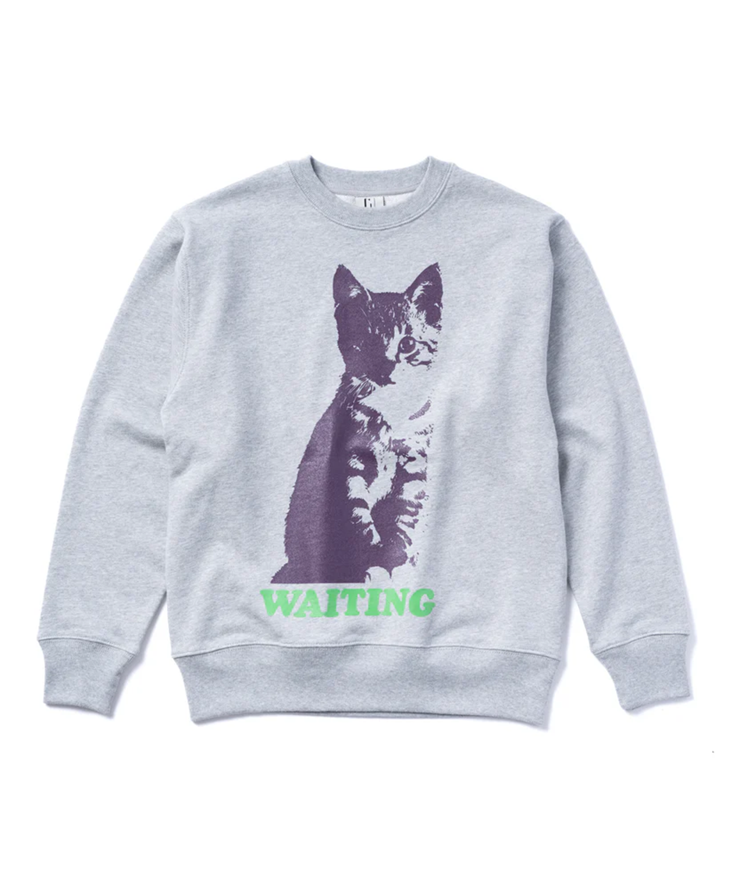 PRINT SWEAT PULLOVER CAT