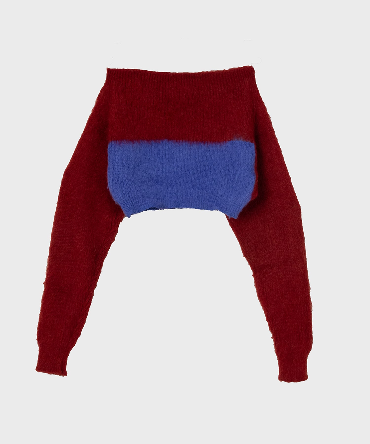 FUZZY SHORT KNIT