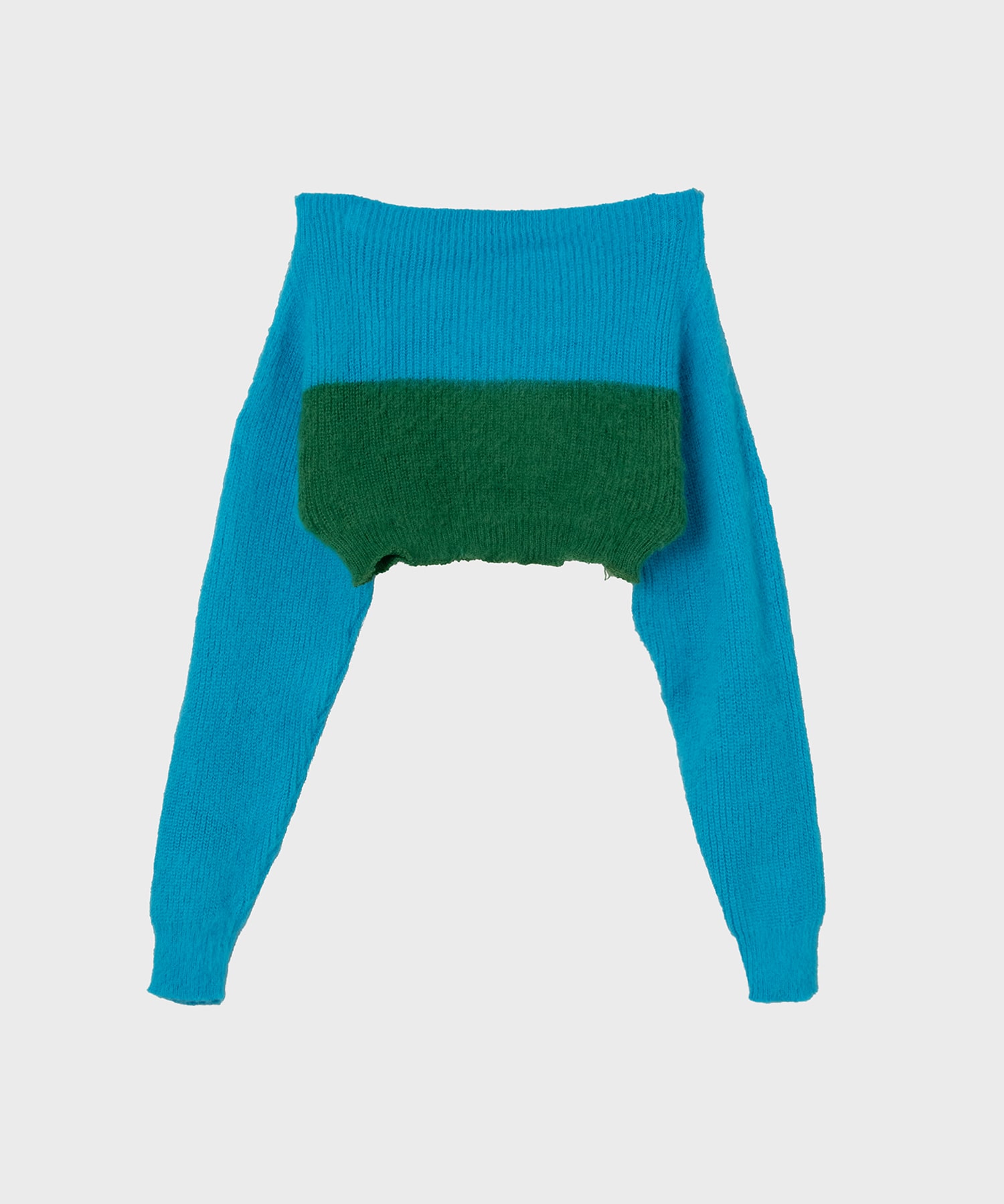 FUZZY SHORT KNIT