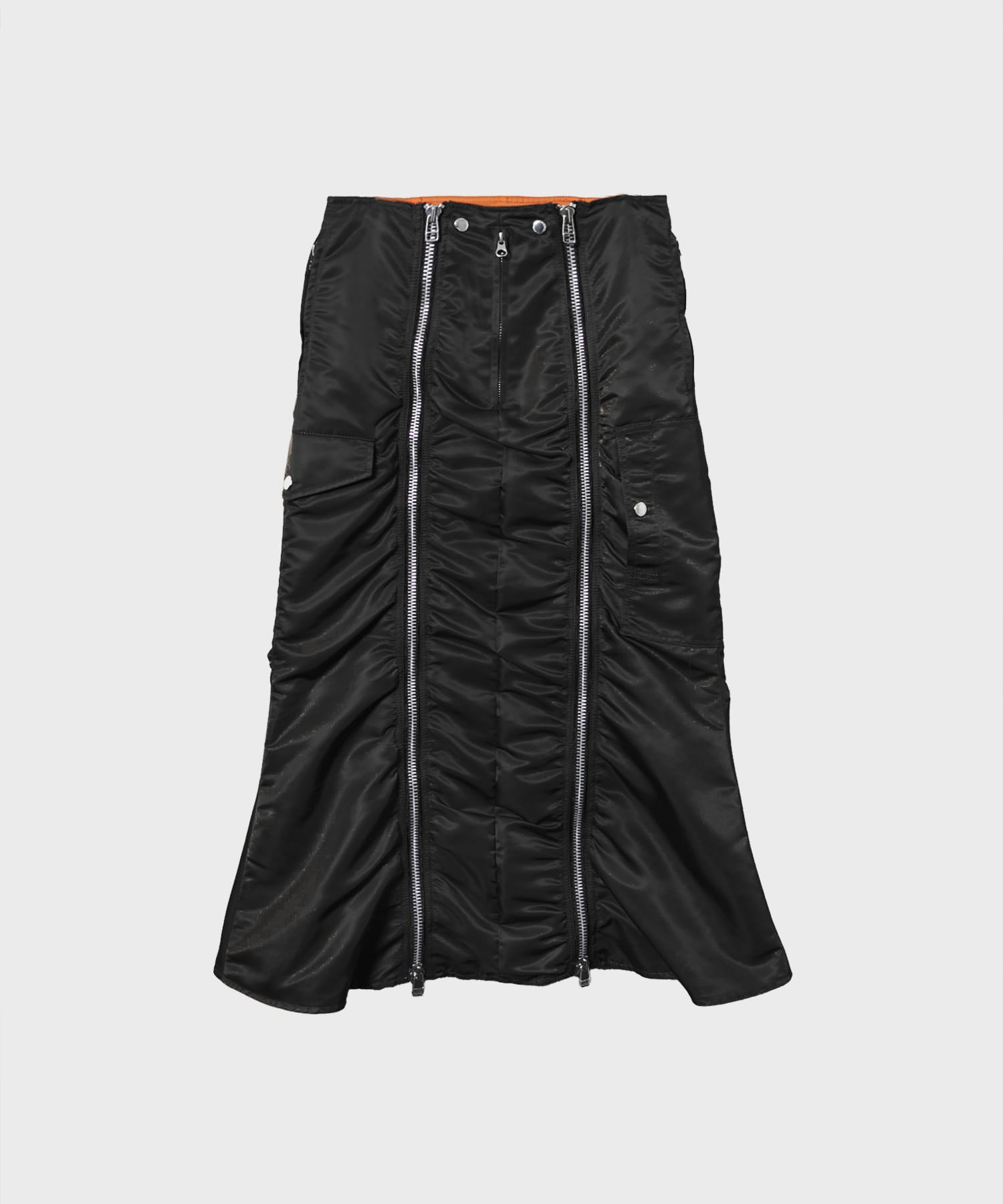 NYLON BOMBER SKIRT