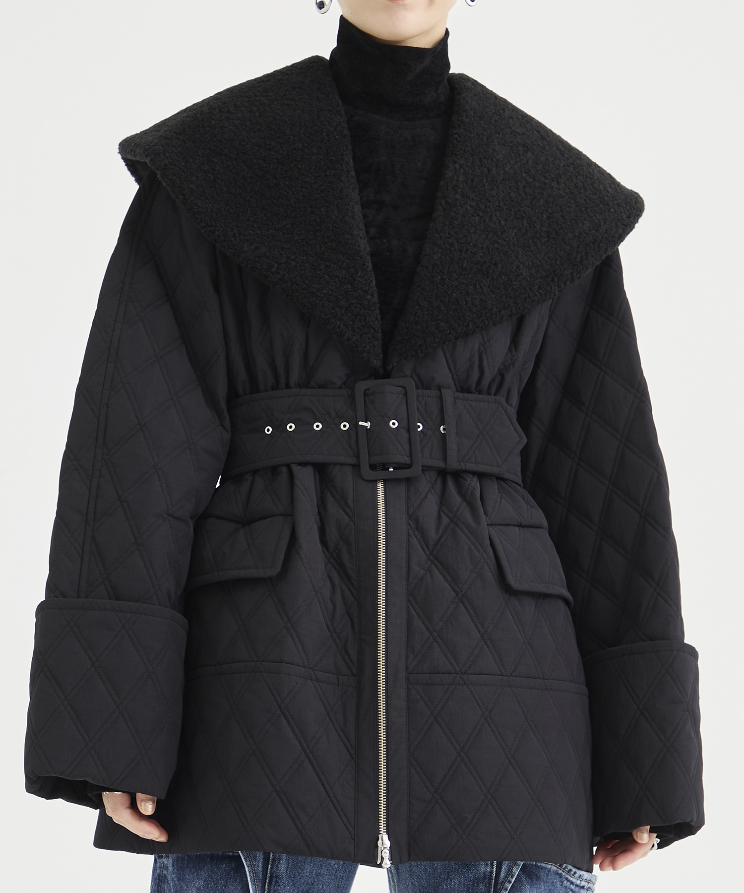 NYLON QUILTED JACKET