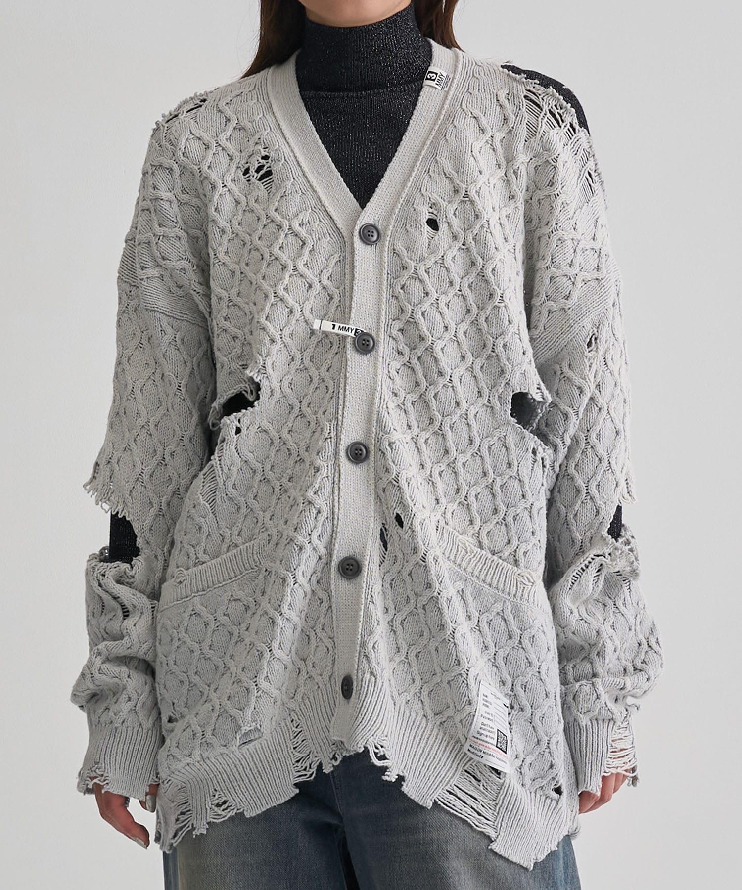 SUNFADED KNIT CARDIGAN