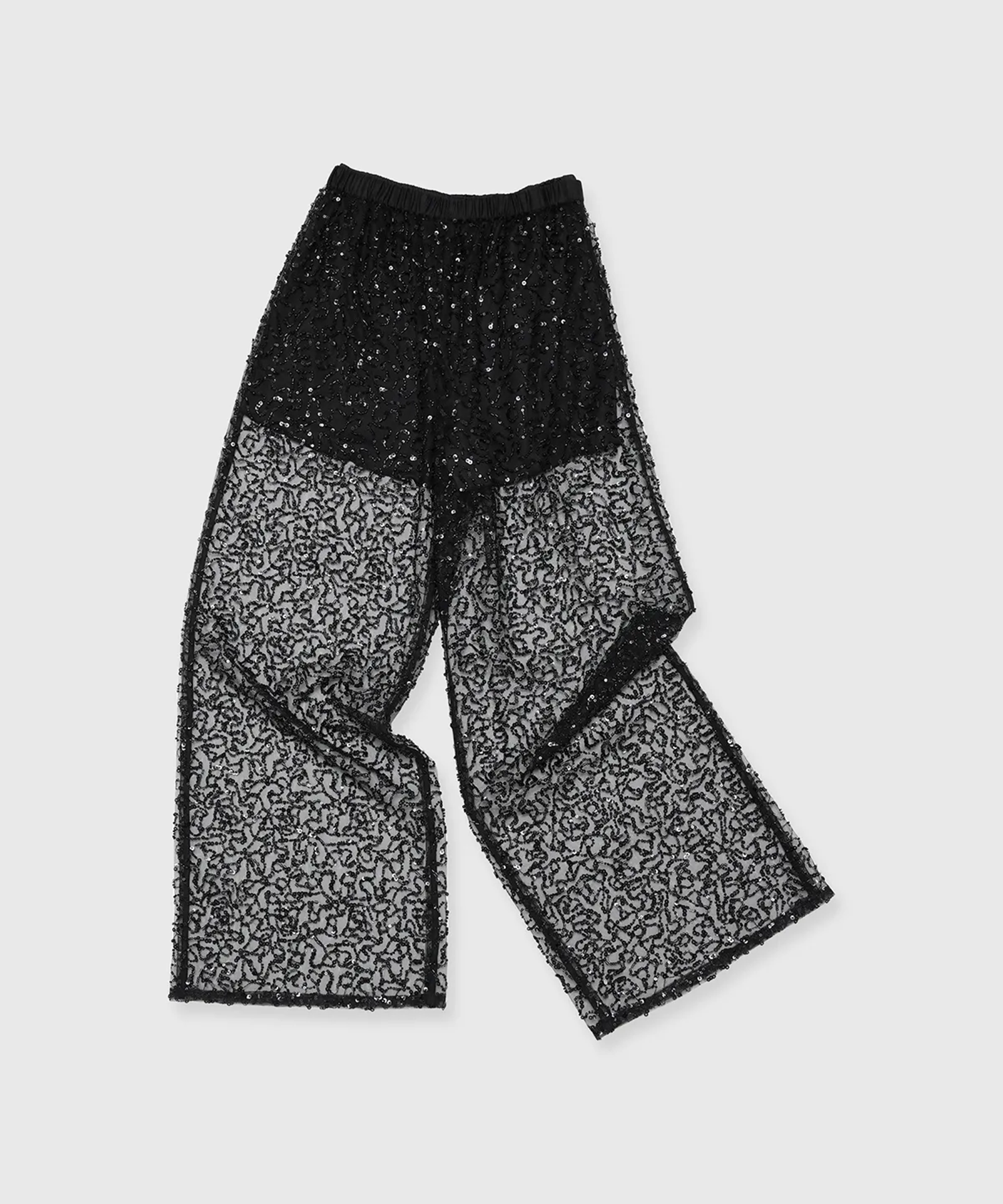 SPANGLE BIJOU SHEER PANTS