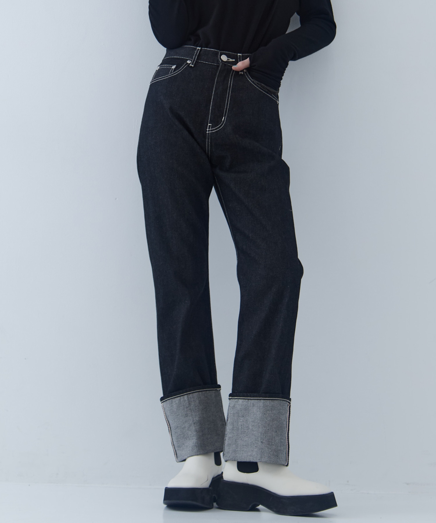 selvedge denim woman fits