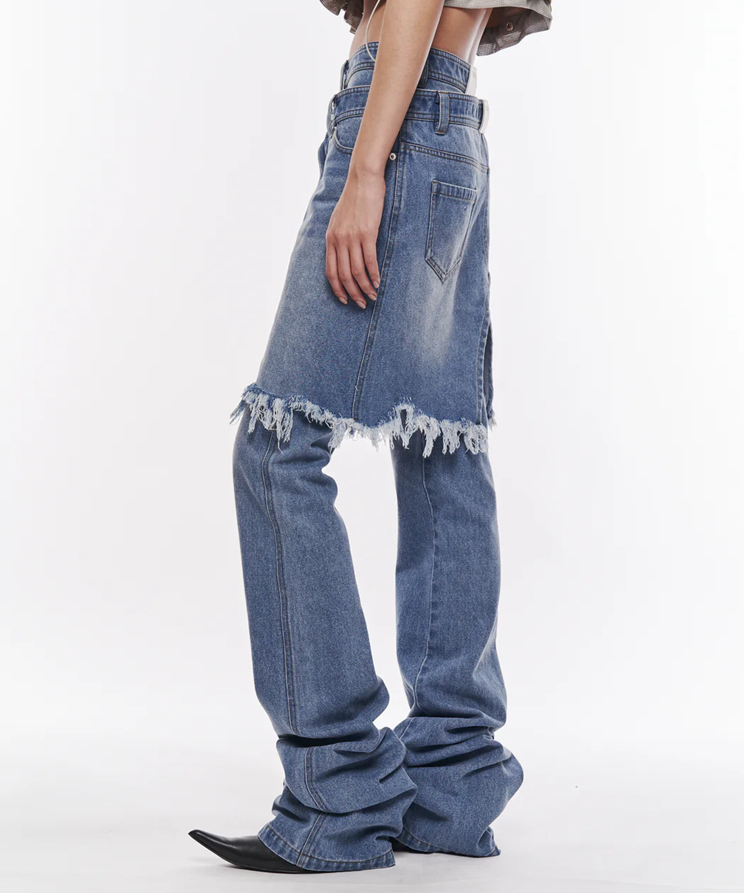 Loose Denim Pants