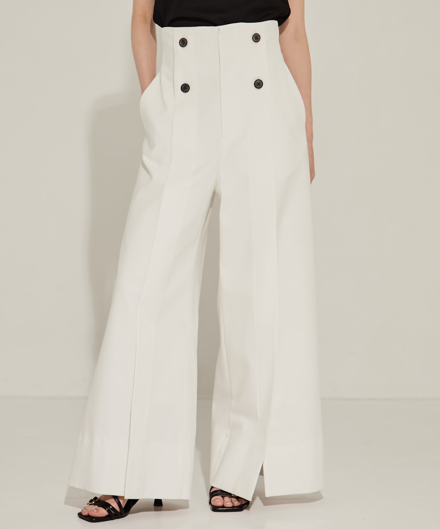 Stretch Cotton Trousers