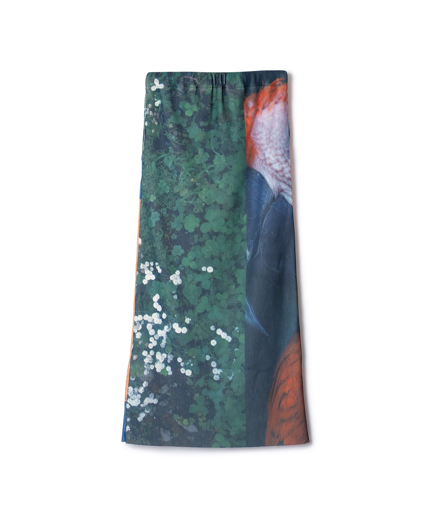 PRINT RIB TIGHT SKIRT