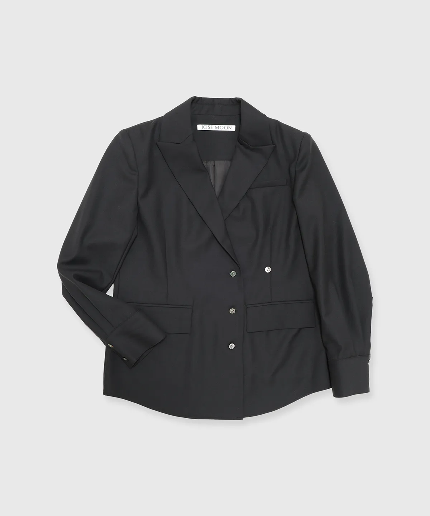 PEAKED LAPEL SHIRTS JACKET