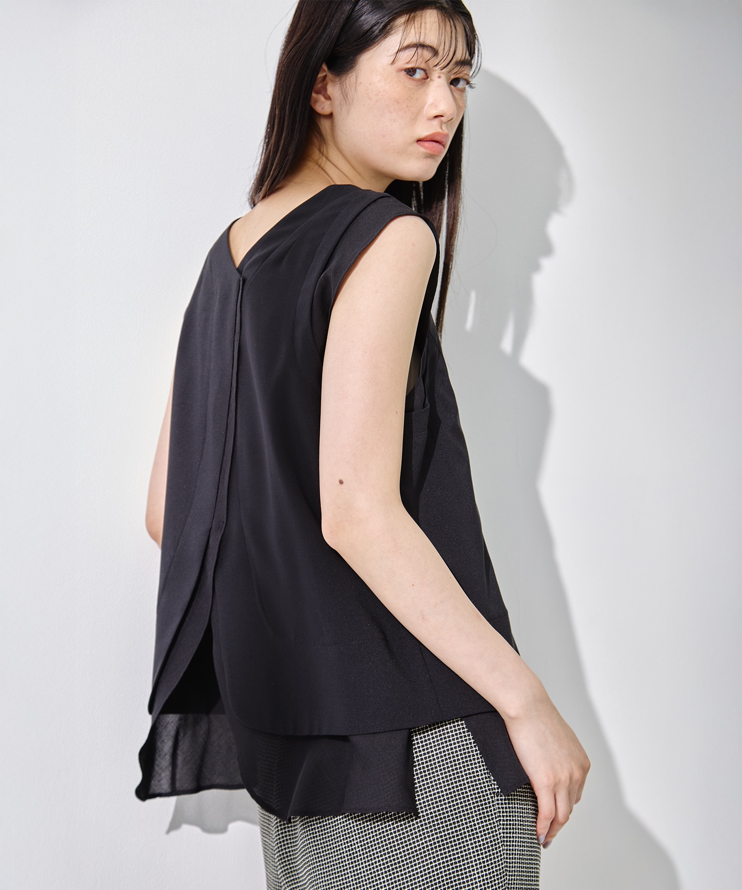 Sheer Layered Blouse