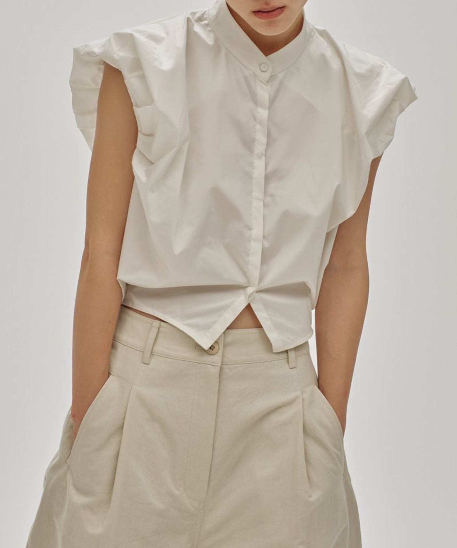 Puffshoulder Compact Shirts