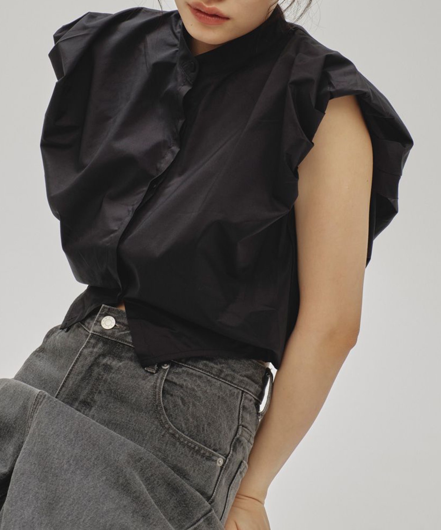 Puffshoulder Compact Shirts