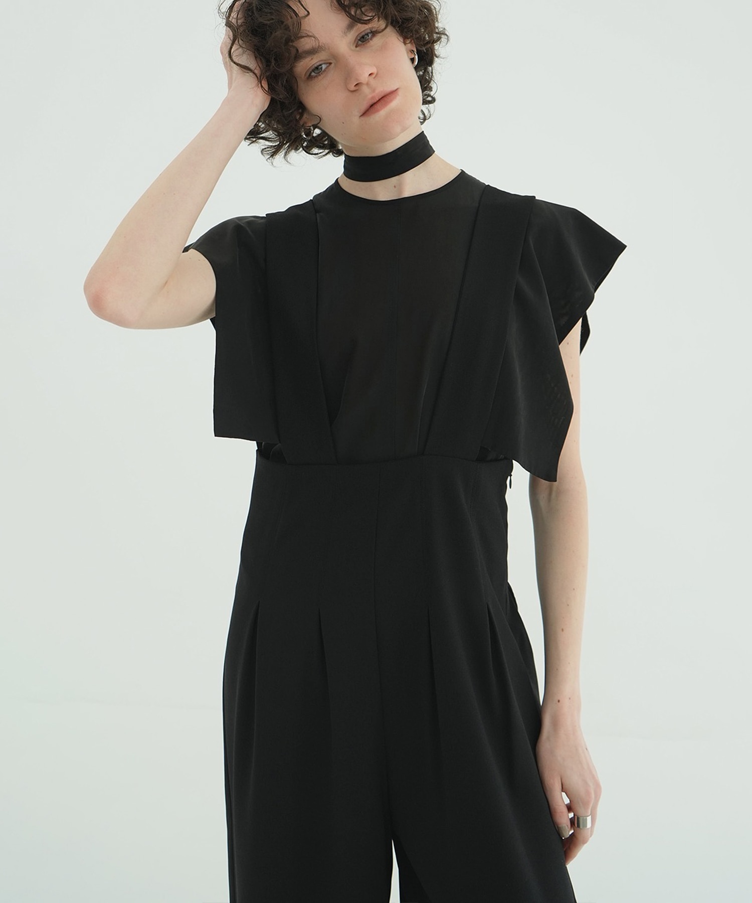 SQUARE SLEEVE BLOUSE