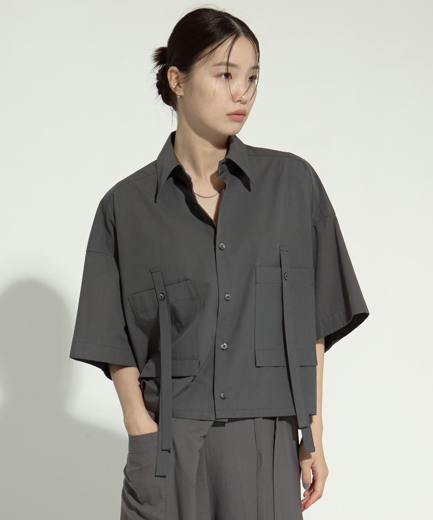 別注Pocket Belt Shirts