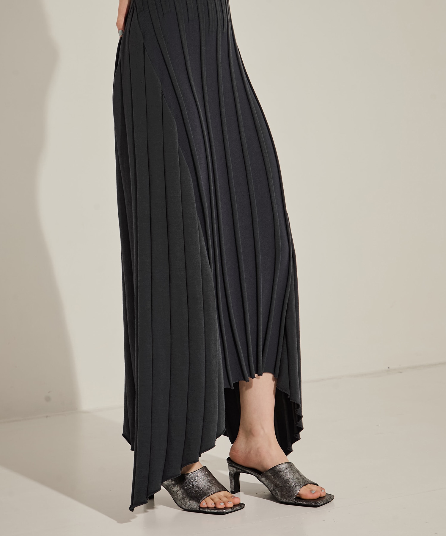 別注NO SLEEVE KNIT DRESS