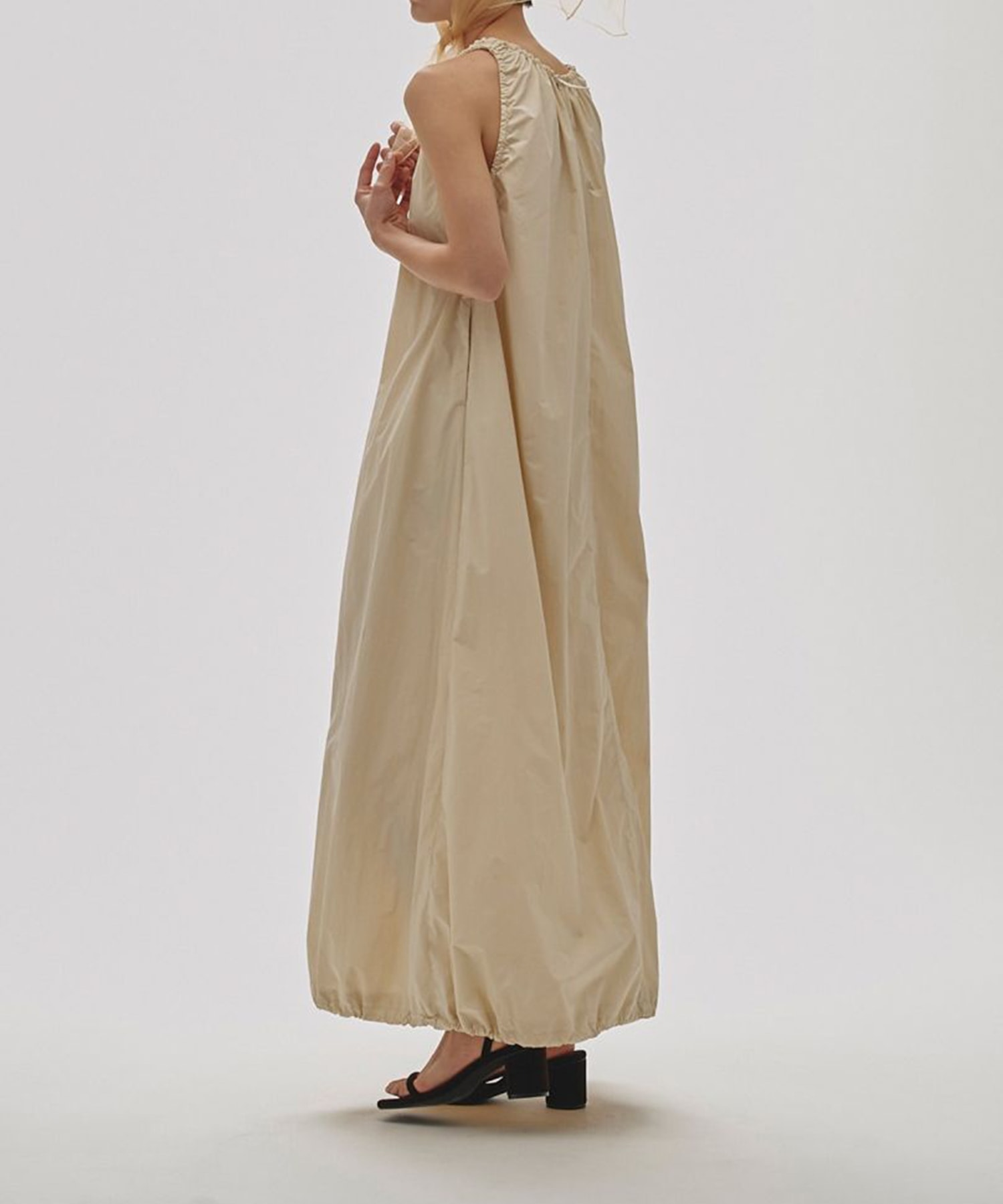 Gather Balloon Dress