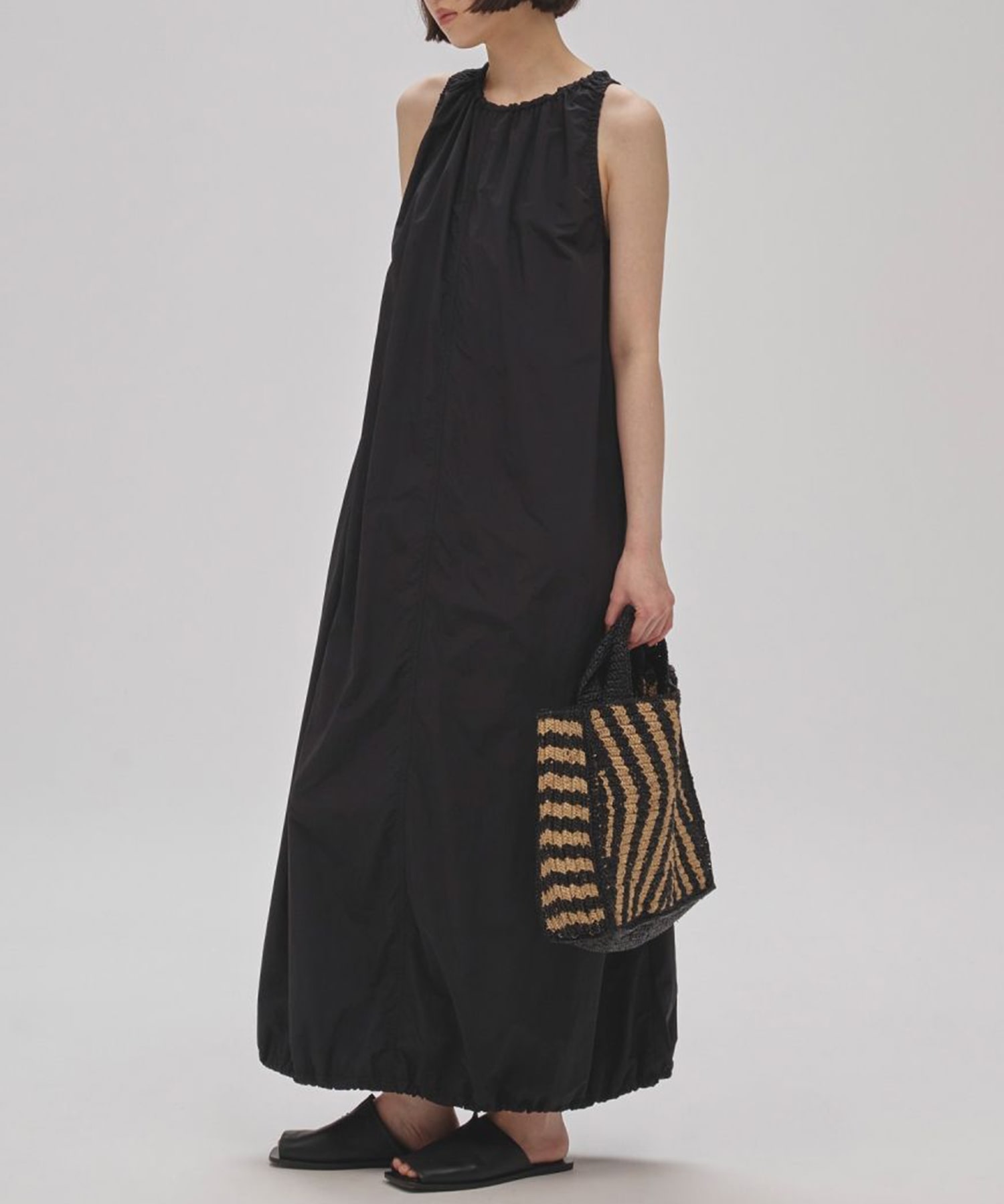 Gather Balloon Dress