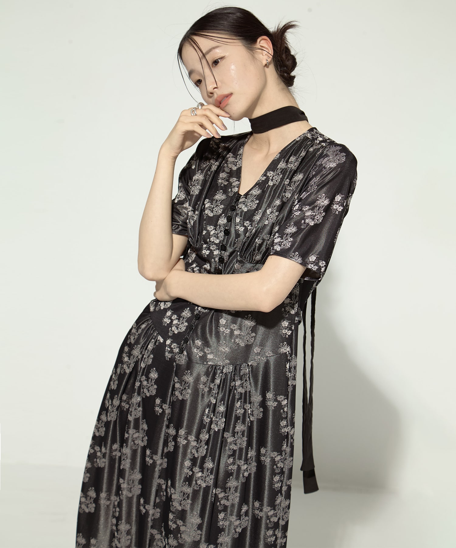 別注flower jersey onepiece