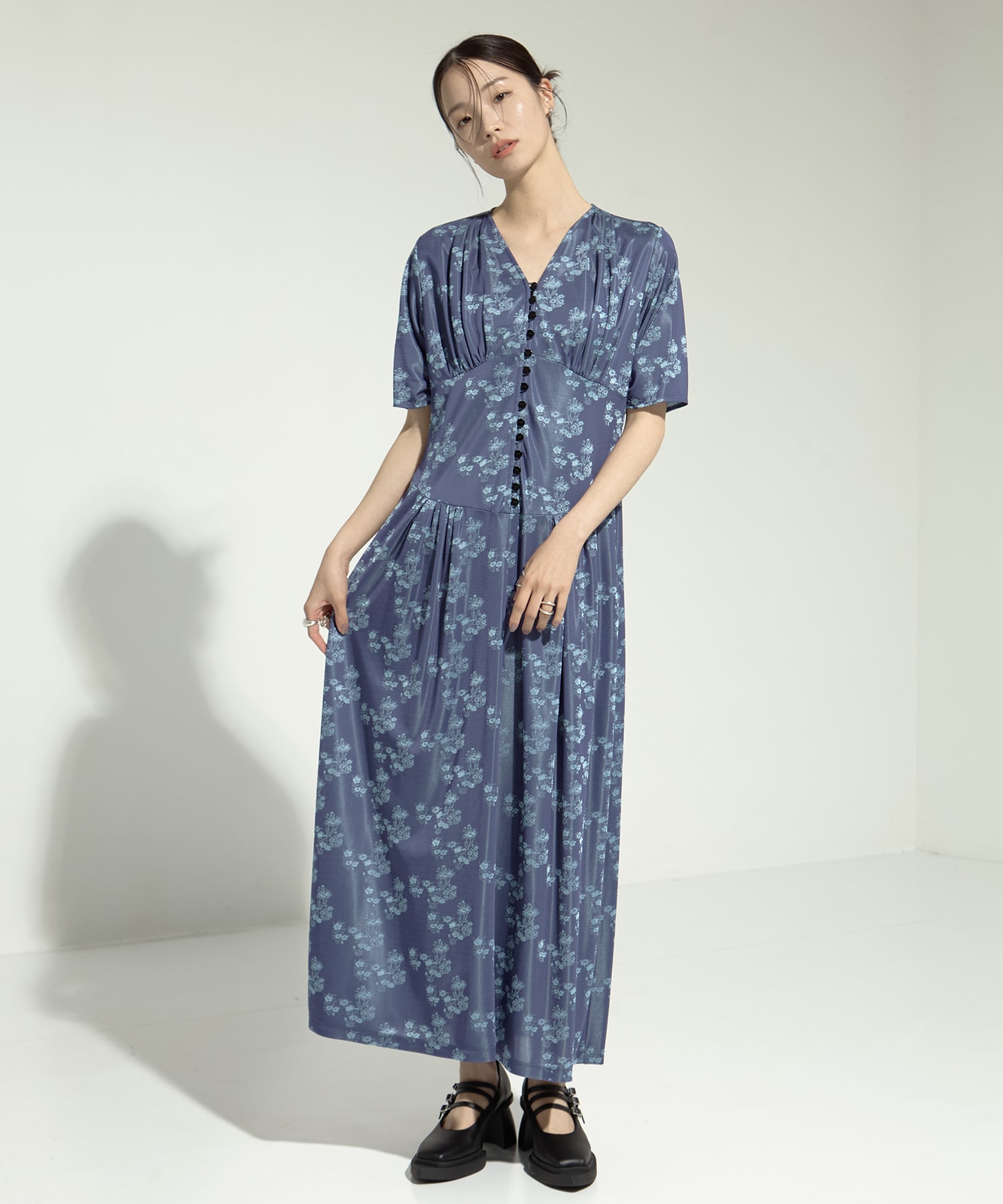 別注flower jersey onepiece