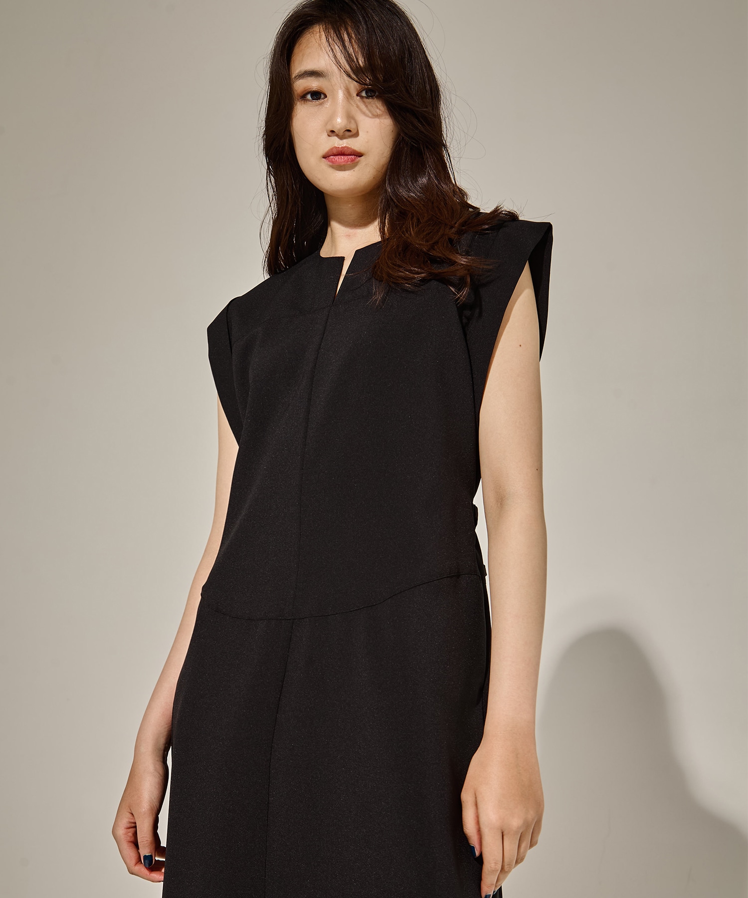 Back Tucked Dress