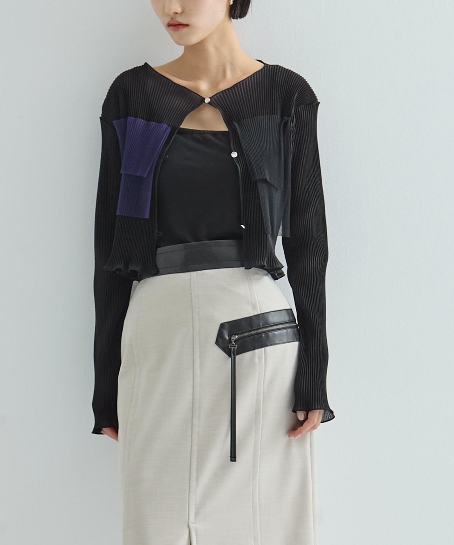 別注SHEER CARDIGAN