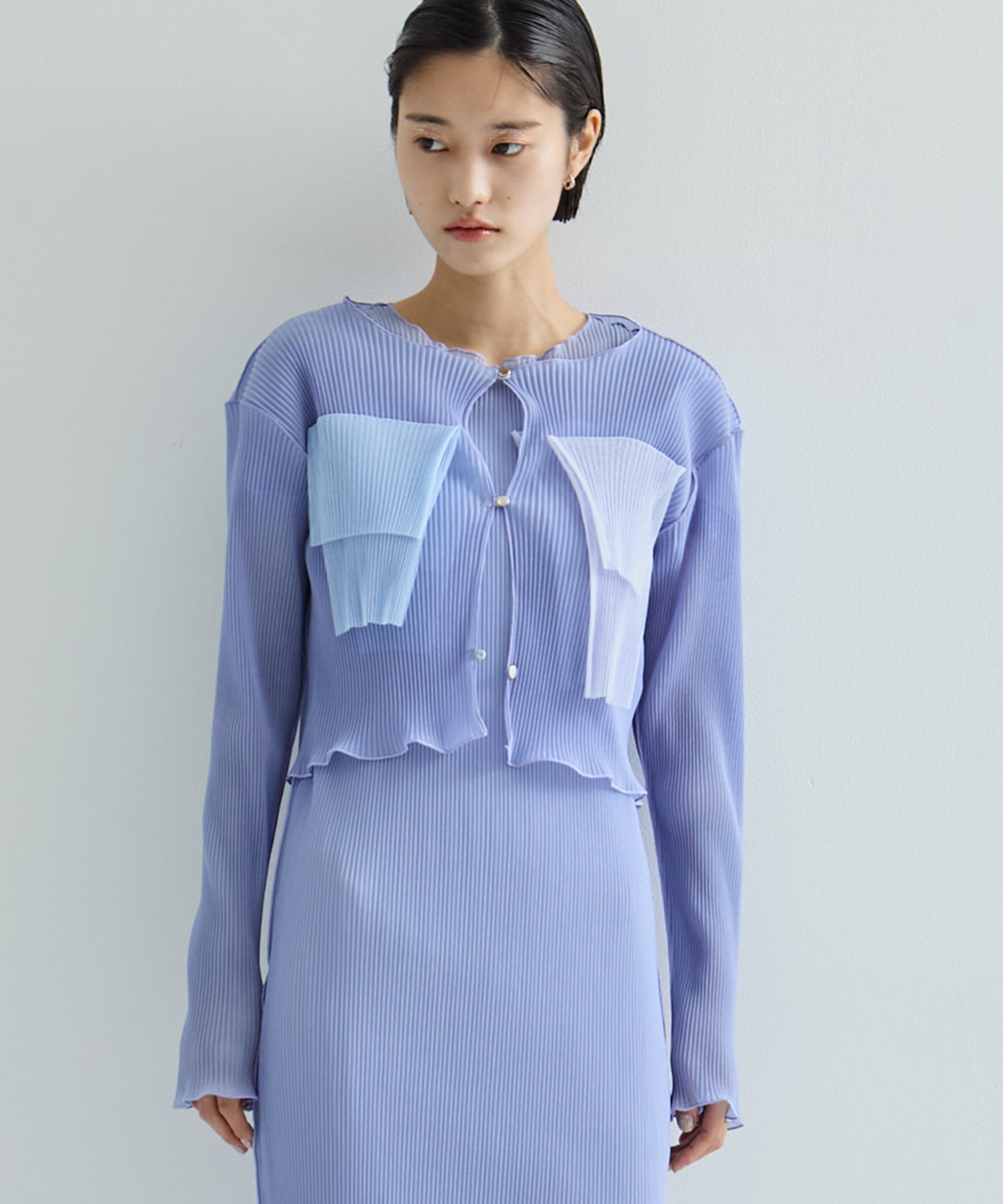 別注SHEER CARDIGAN