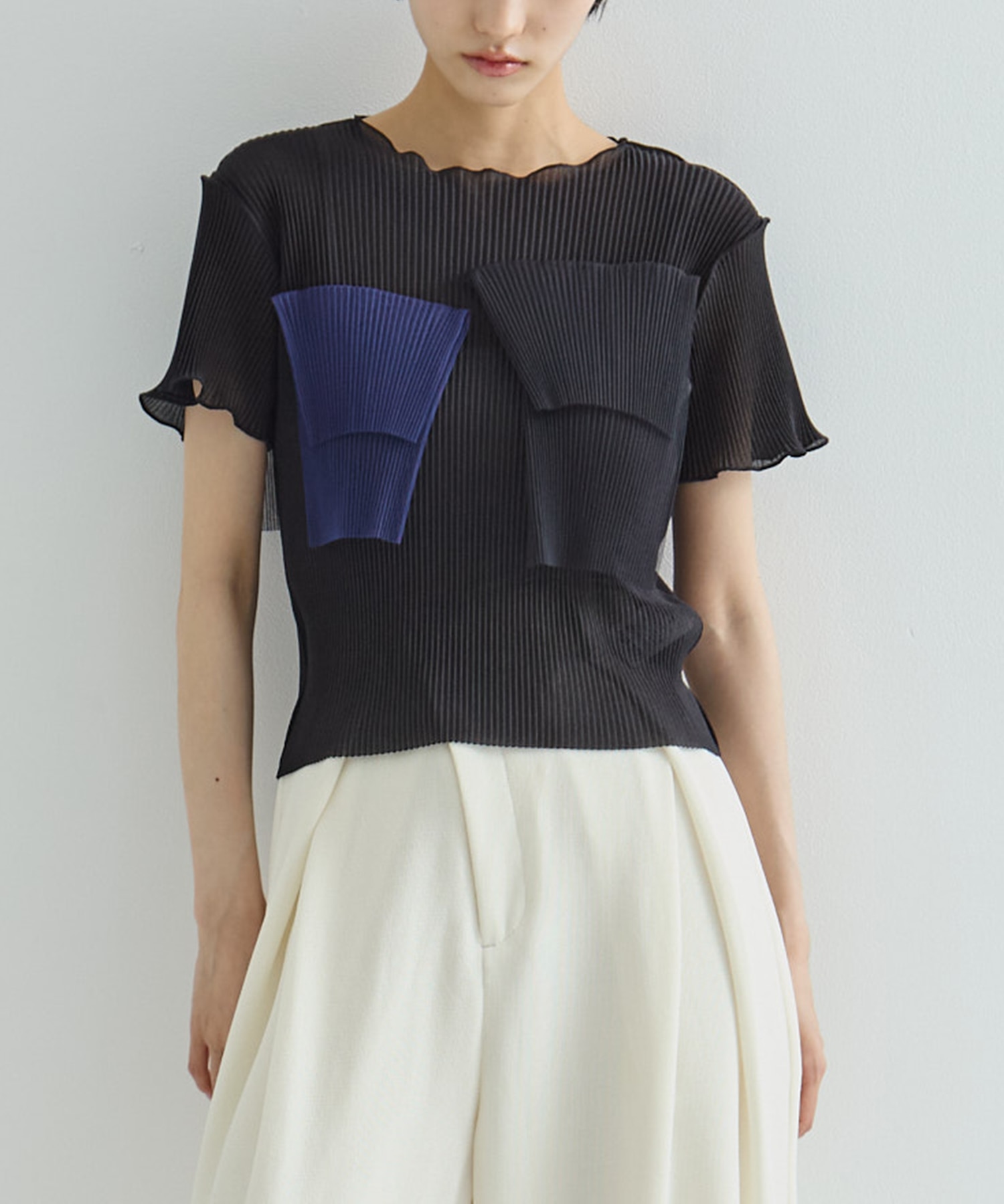 別注SHEER SHORT SLEEVE TOP