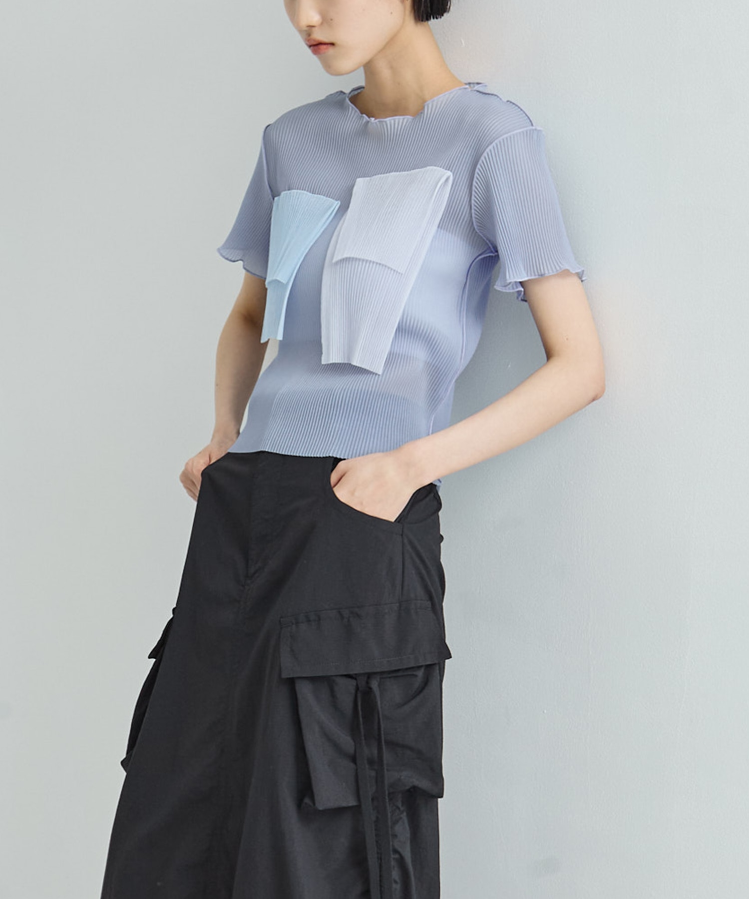 別注SHEER SHORT SLEEVE TOP