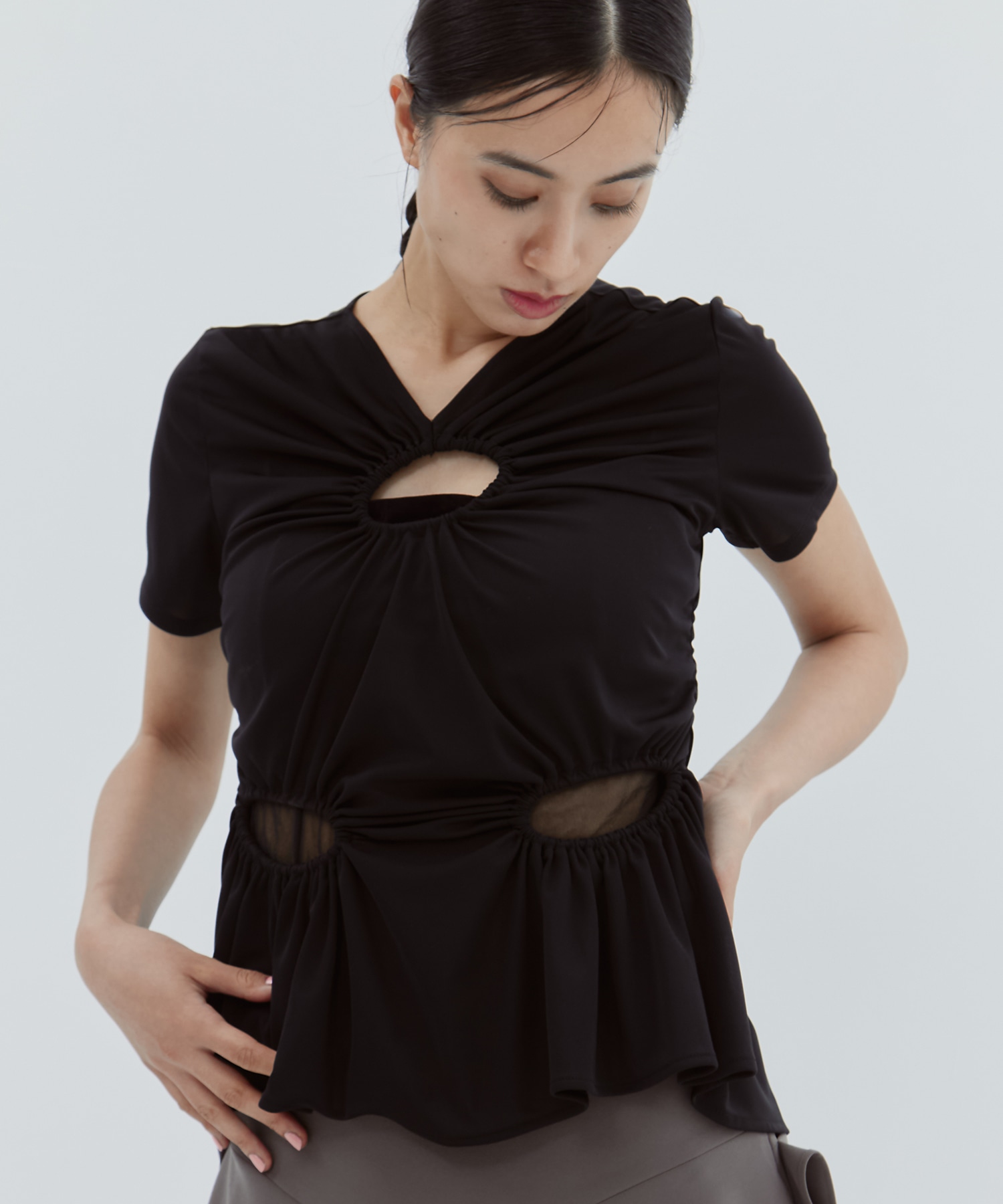 別注 CIRCLE CUT TEE