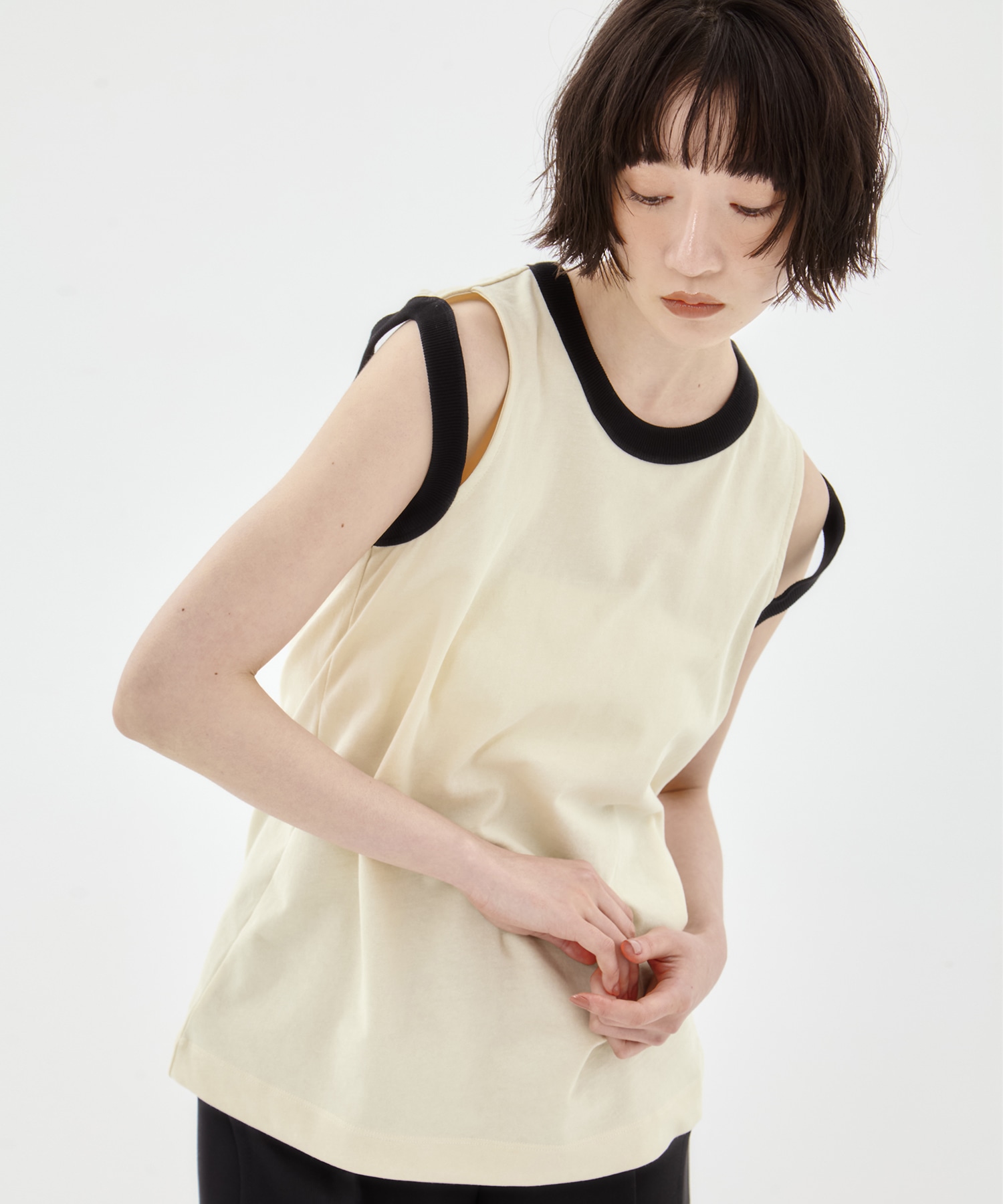 別注RINGER TANK TOP