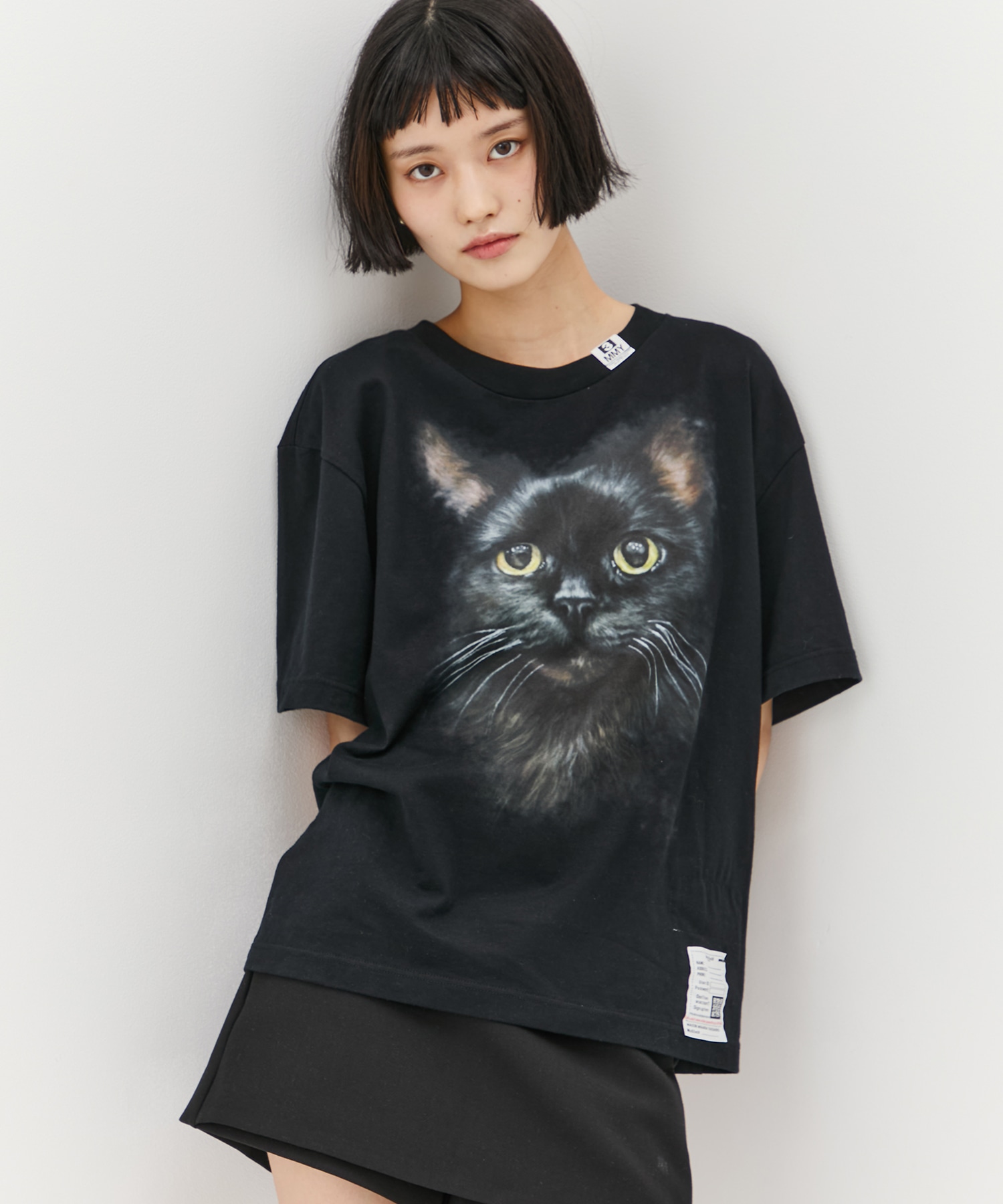 CAT PRINTED TEE