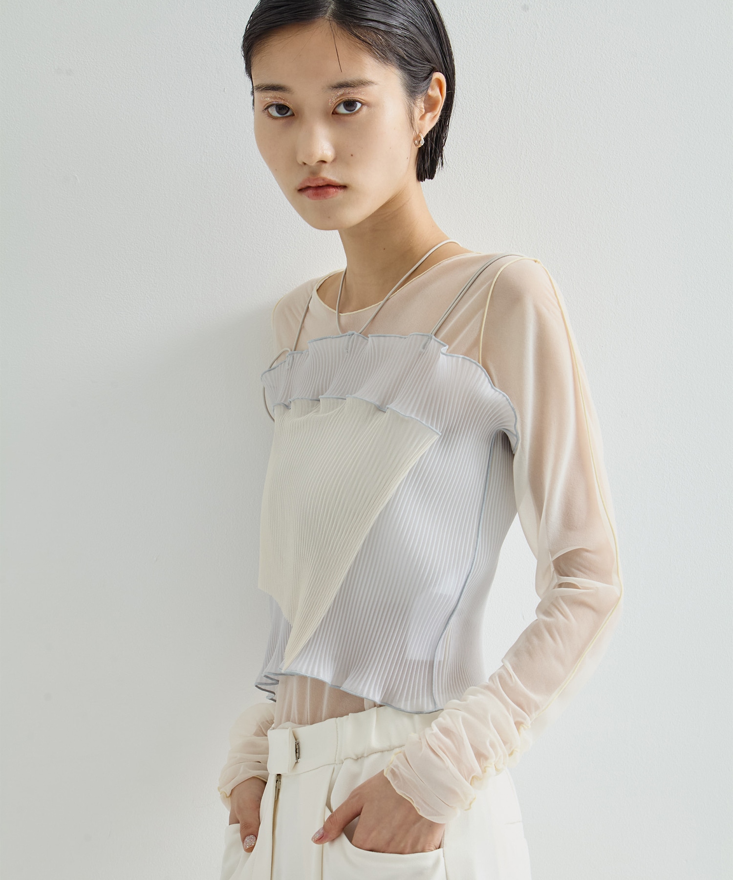 別注SHEER CAMISOLE